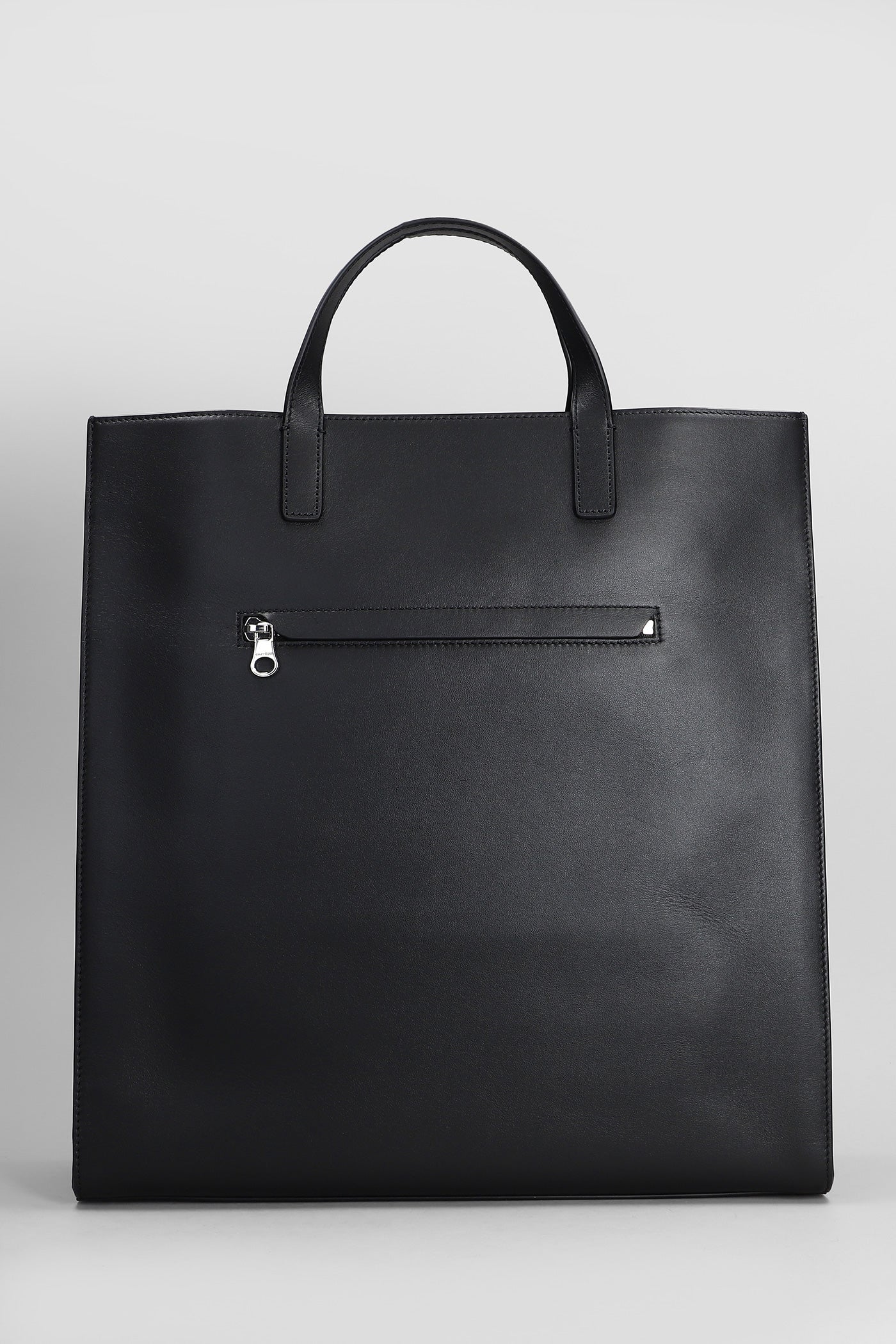 Reedition leather Tote in black leather - Image 3