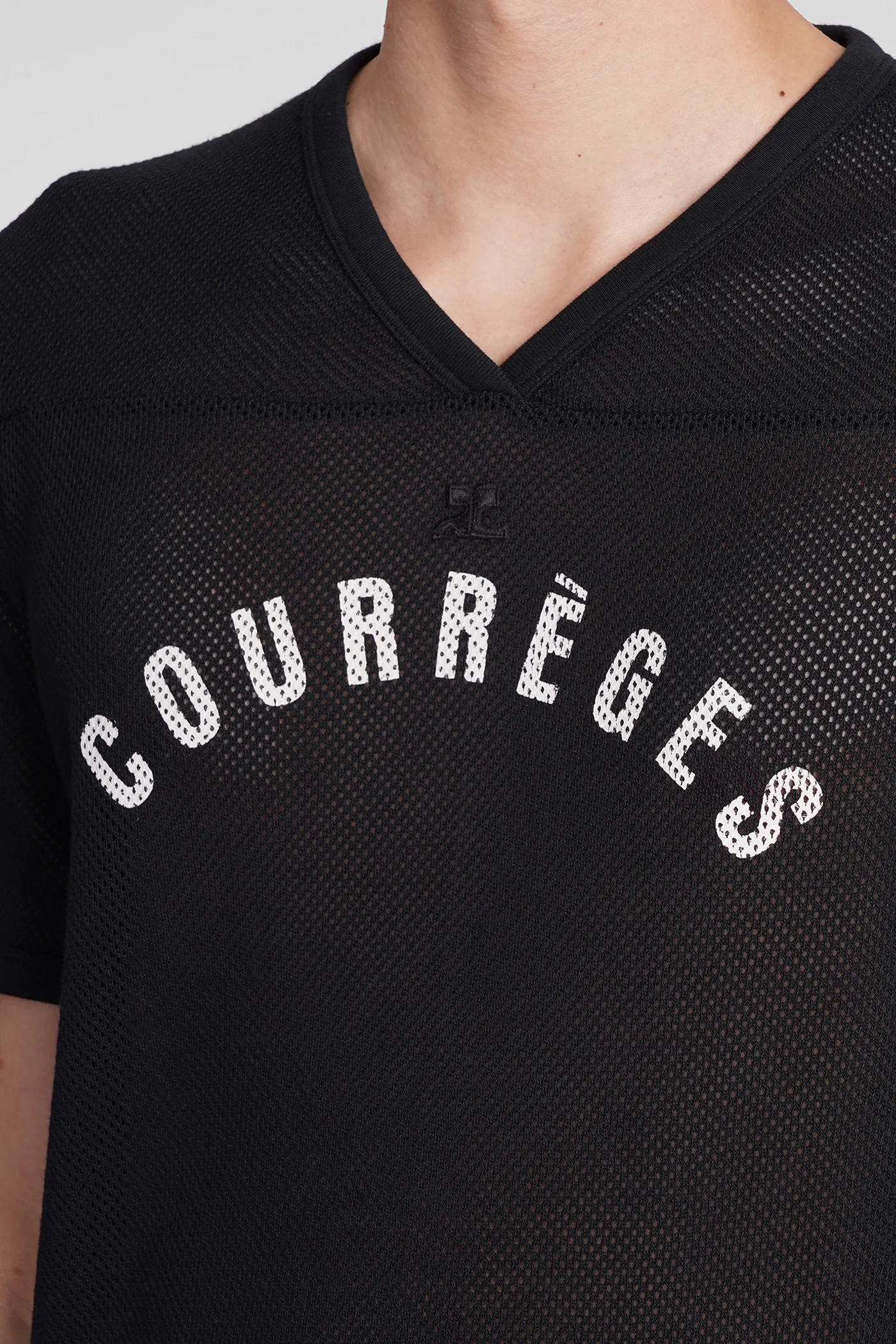 T-Shirt in black polyester - Image 5