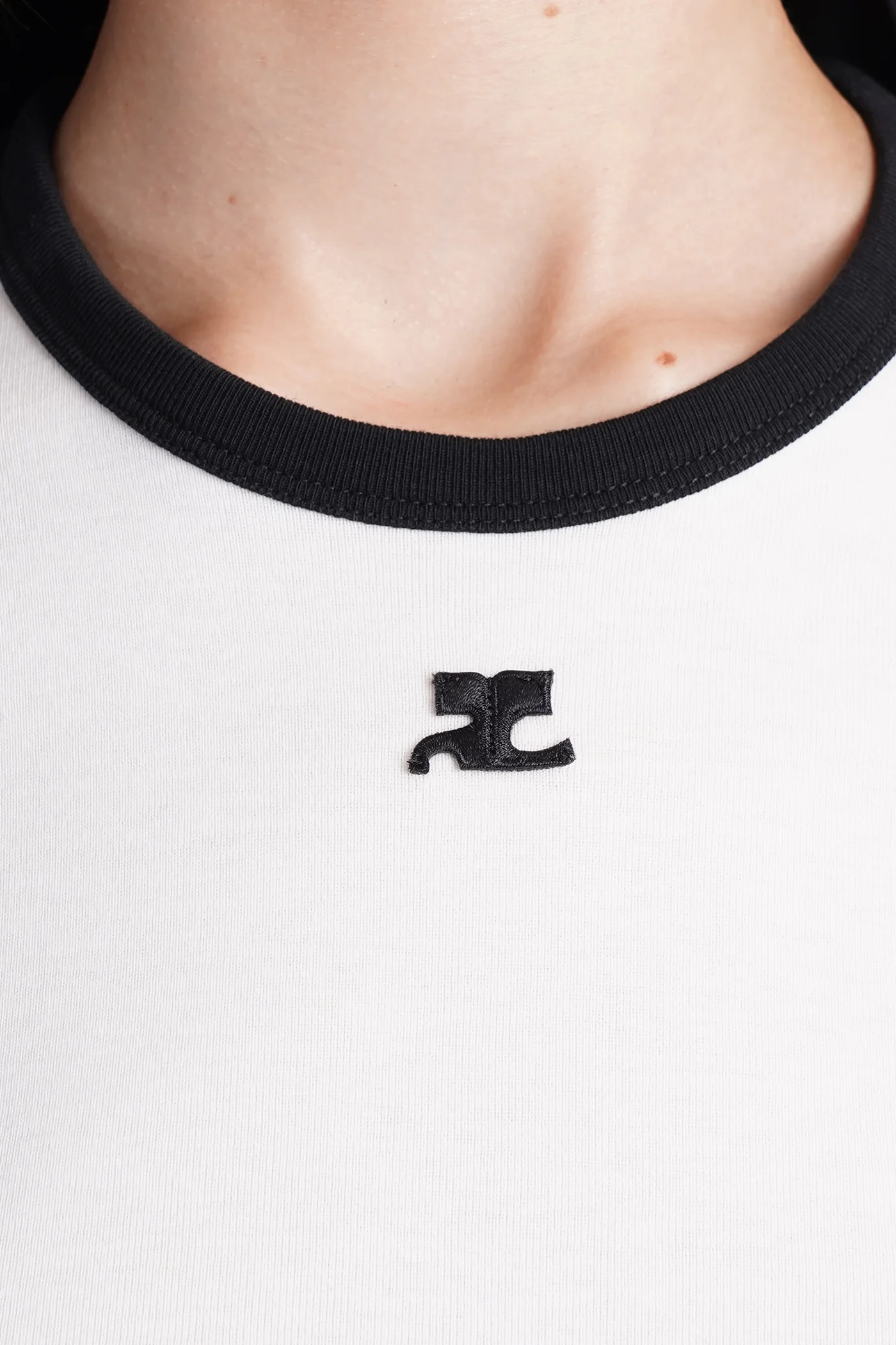 T-Shirt in white cotton - Image 10