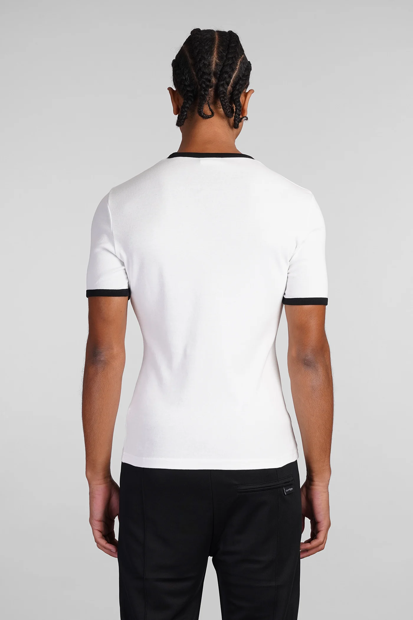 T-Shirt in white cotton - Image 3