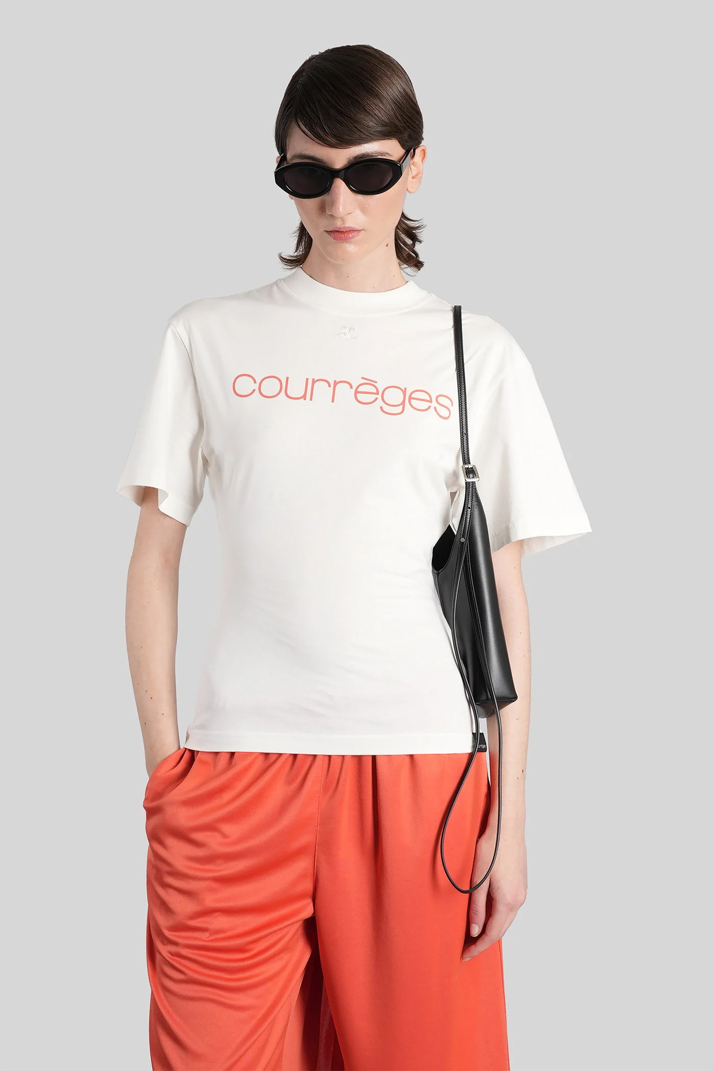T-Shirt in white cotton