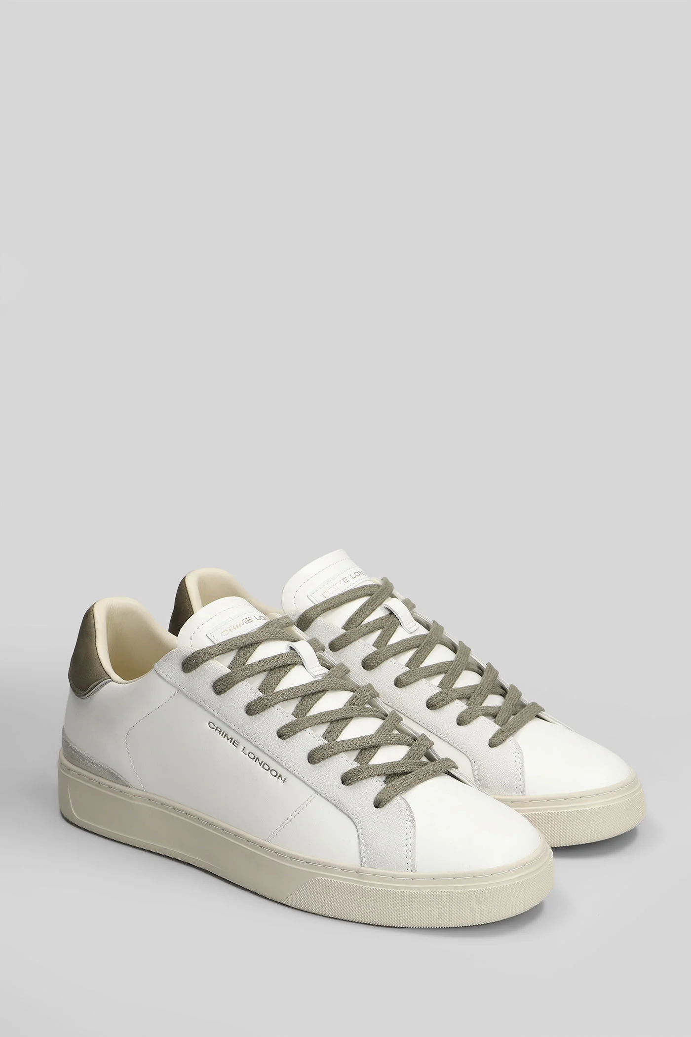 Blade Sneakers in white leather - Image 2