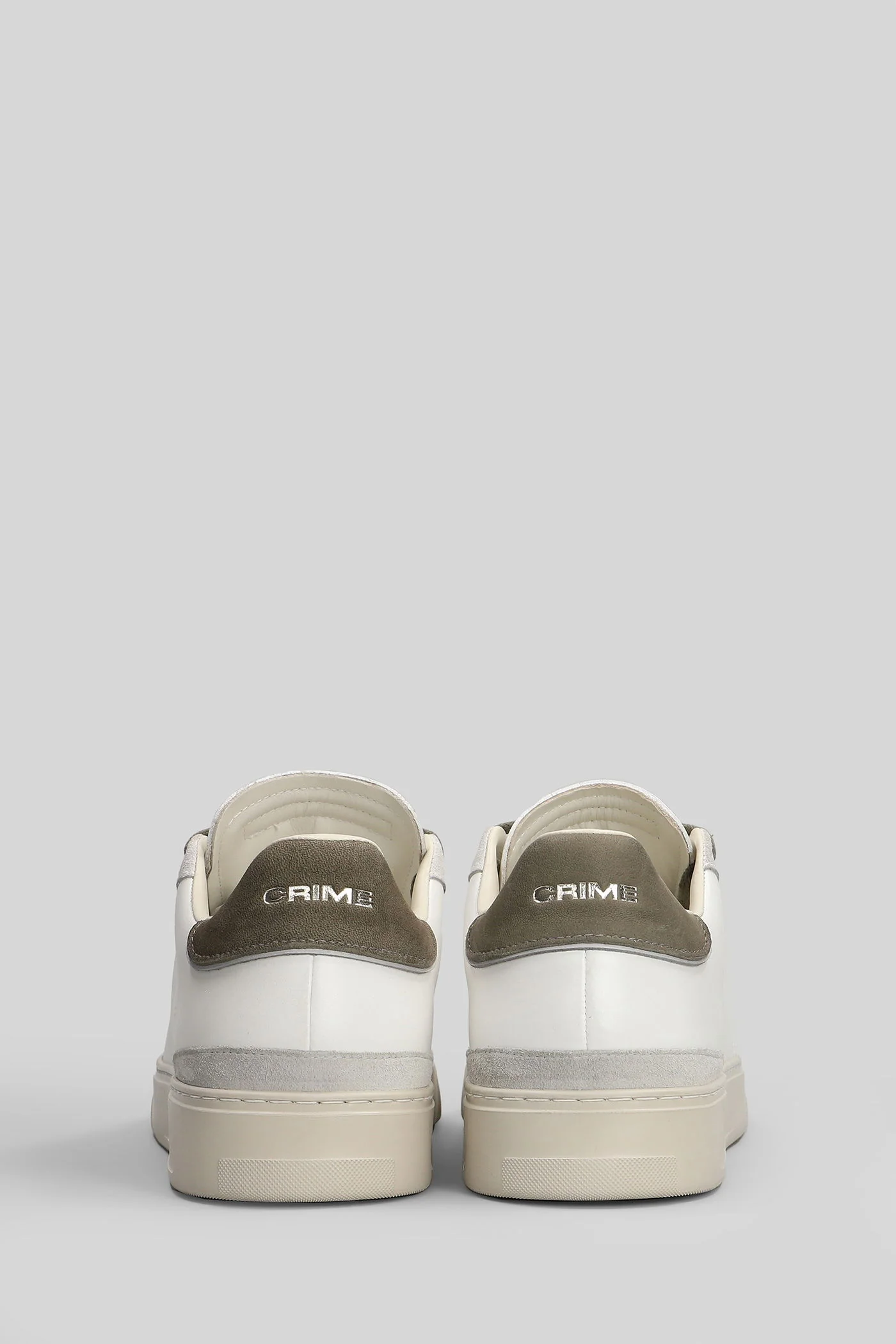 Blade Sneakers in white leather - Image 4