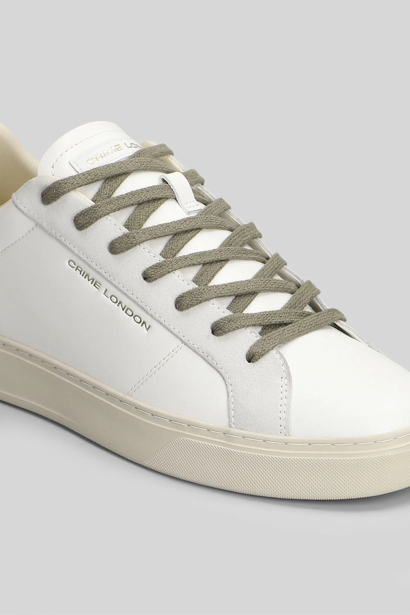 Blade Sneakers in white leather - Image 5