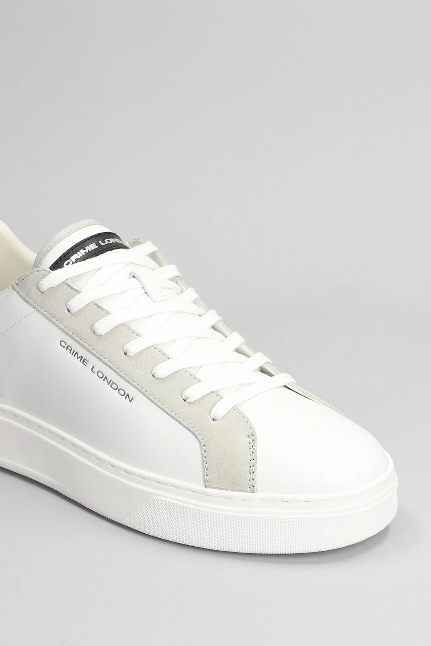 Blade Sneakers in white suede and leather - Image 5