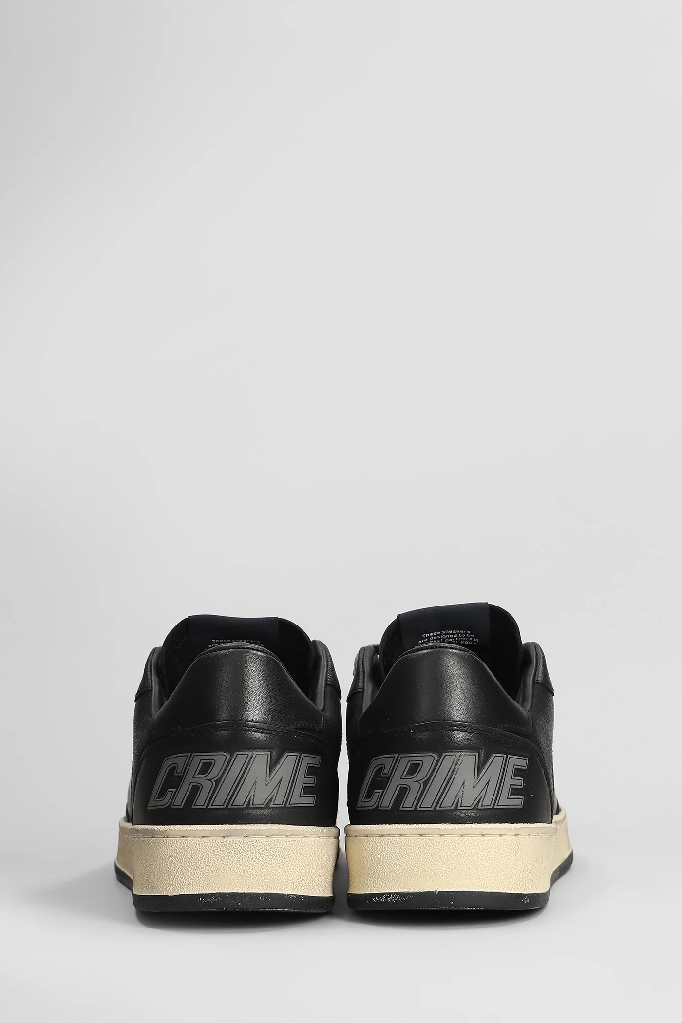 Chelsea Sneakers in black leather - Image 4