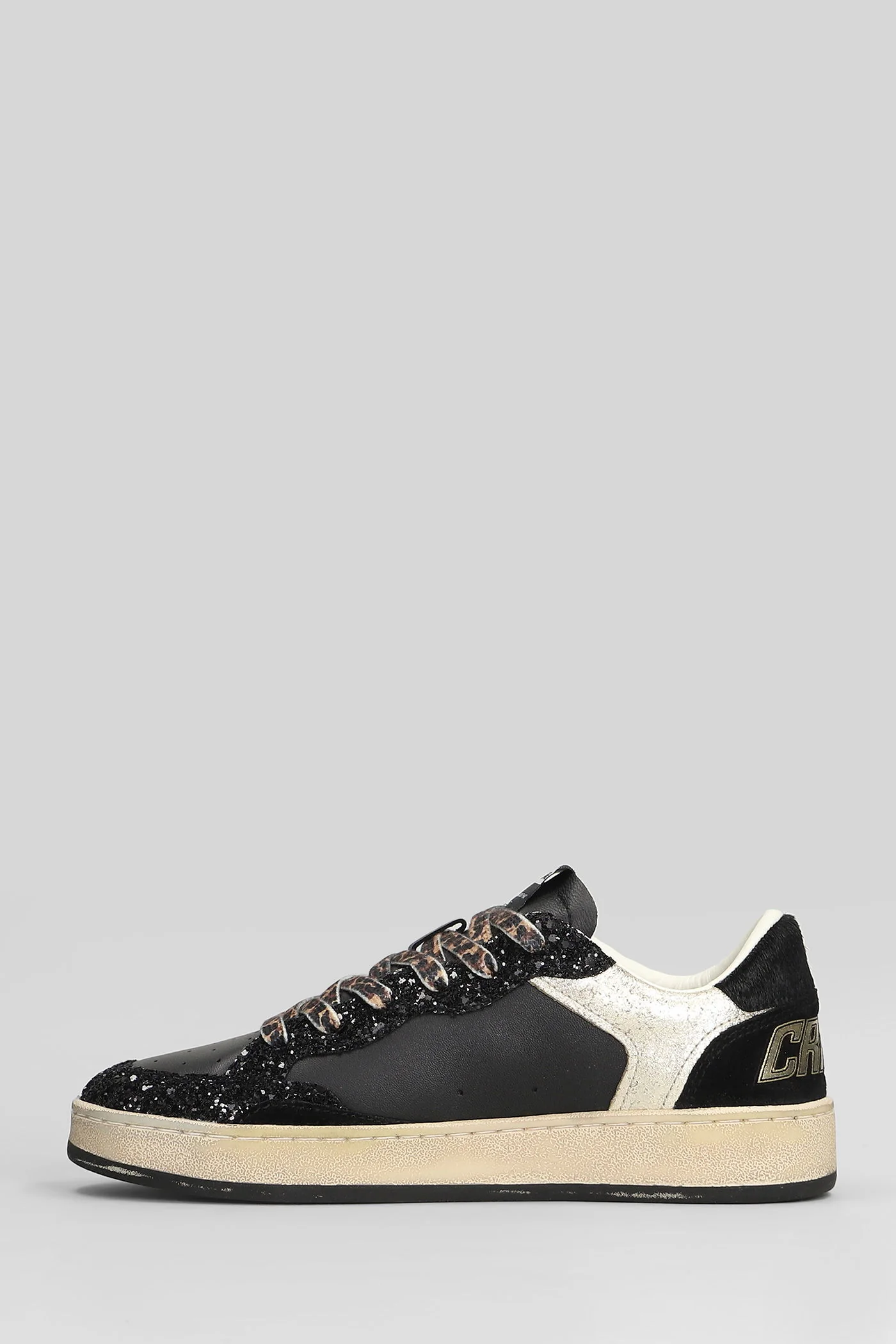 Chelsea Sneakers in black leather - Image 3