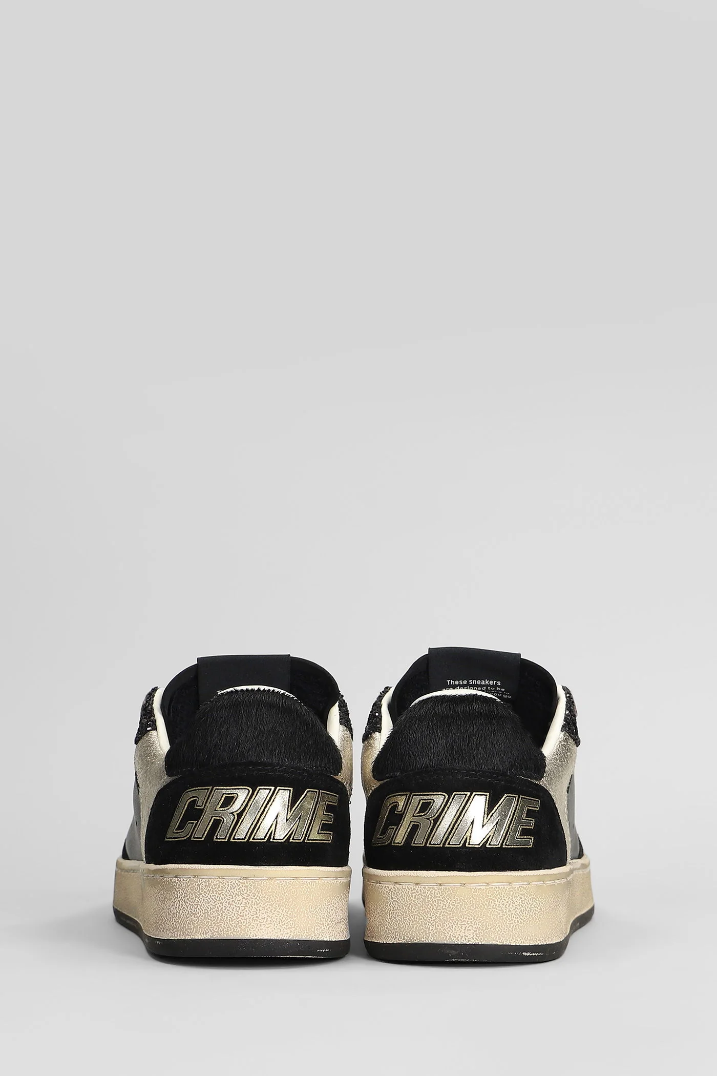 Chelsea Sneakers in black leather - Image 4