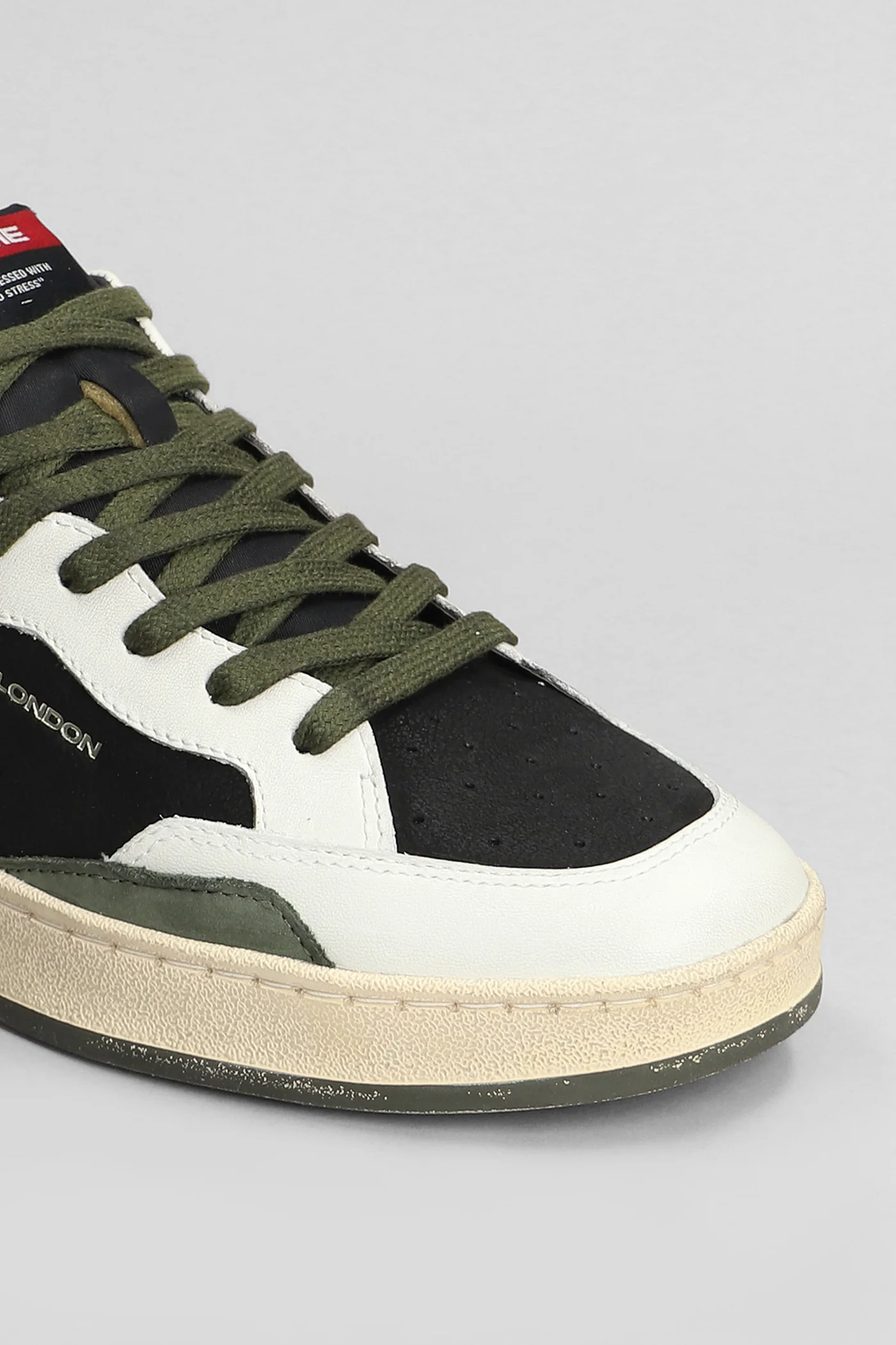 Chelsea Sneakers in black leather - Image 5