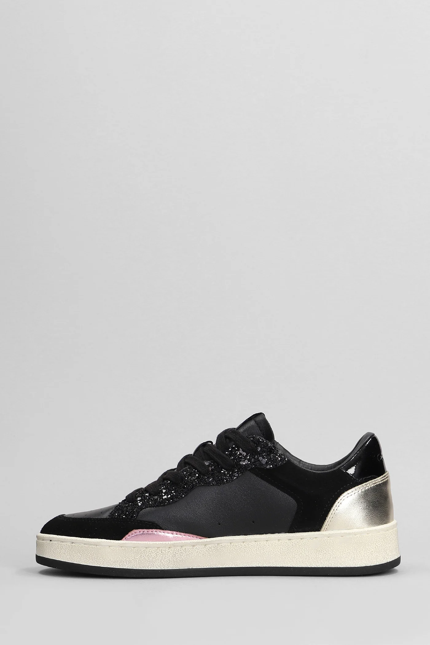 Chelsea Sneakers in black suede and leather - Image 3
