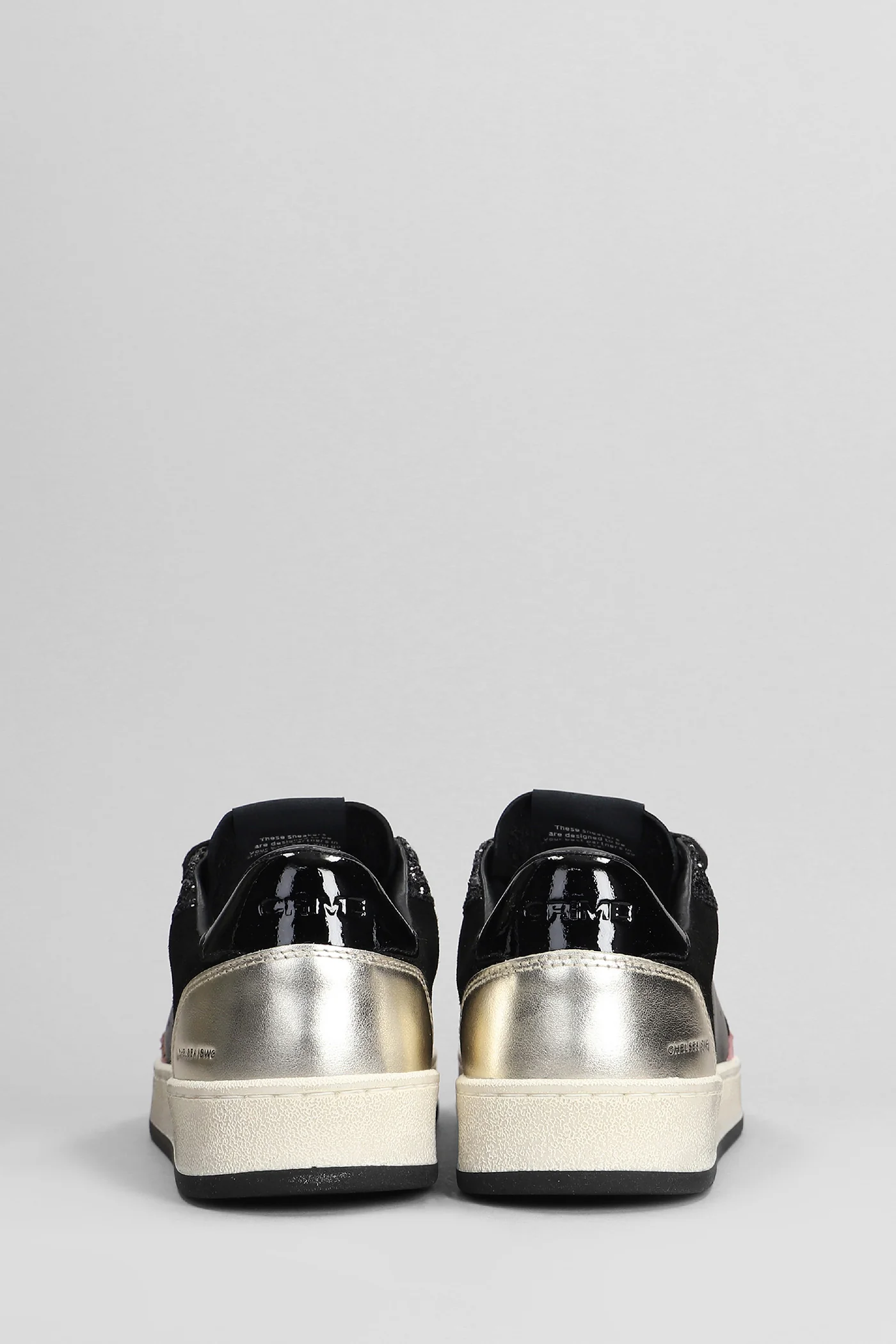 Chelsea Sneakers in black suede and leather - Image 4