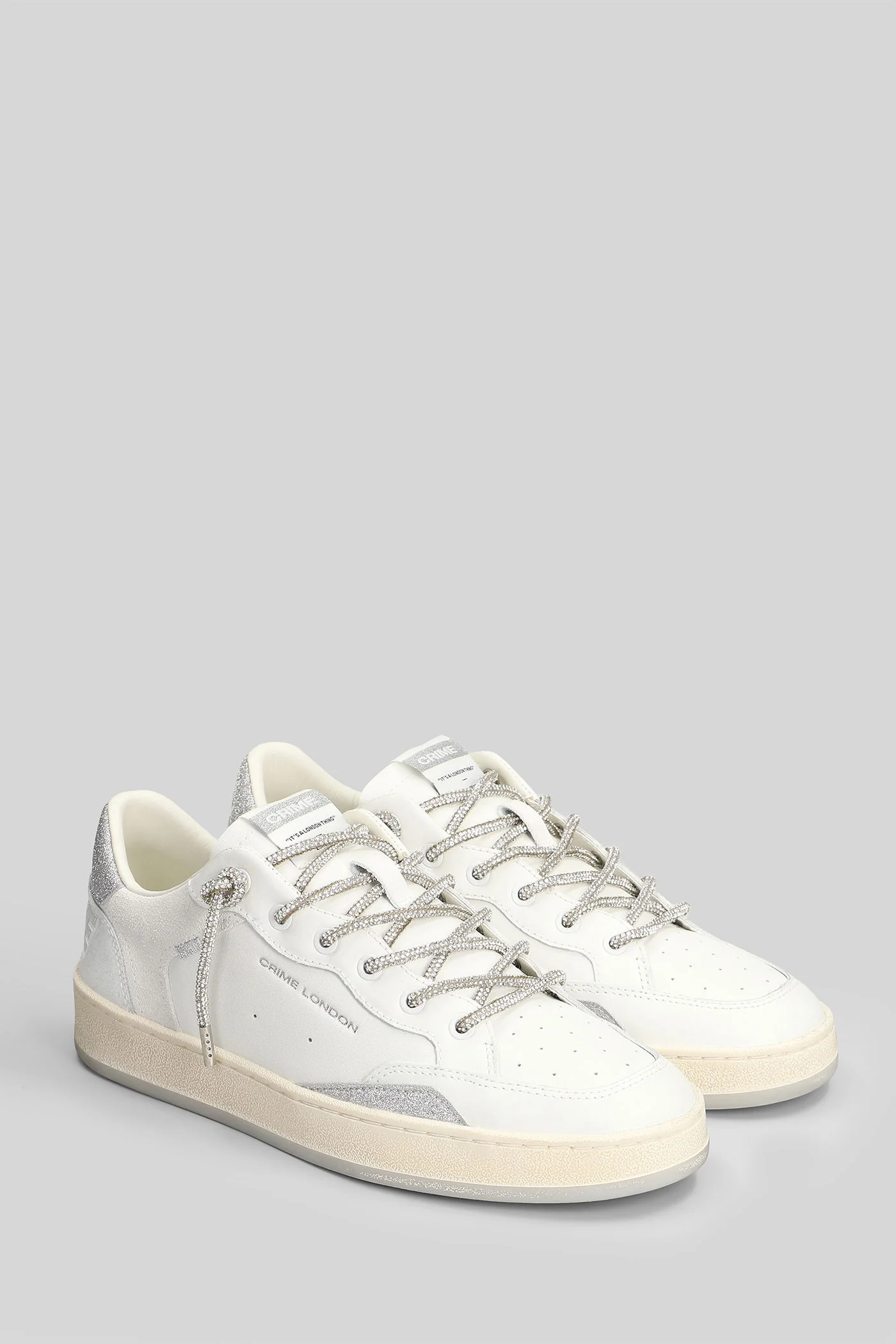 Chelsea Sneakers in white leather - Image 2