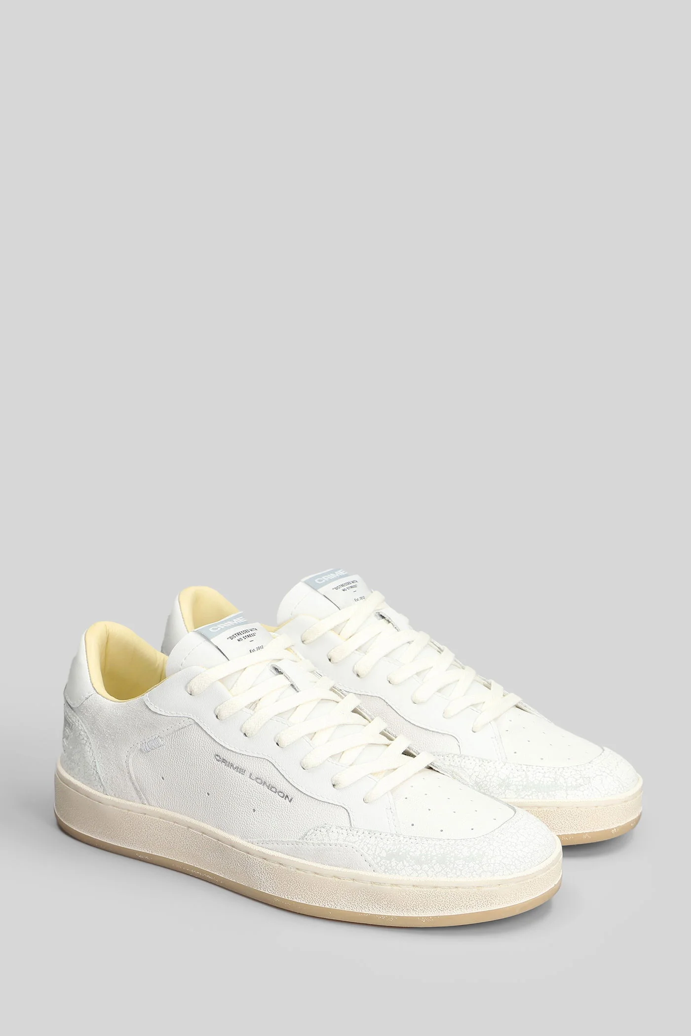 Chelsea Sneakers in white leather - Image 2