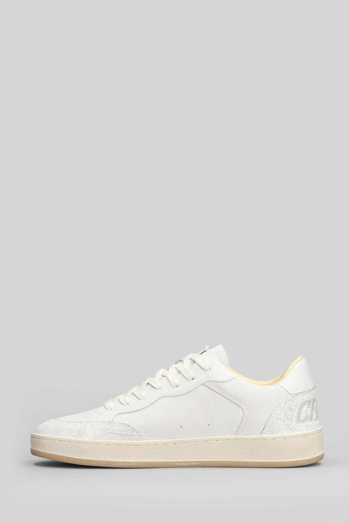 Chelsea Sneakers in white leather - Image 3