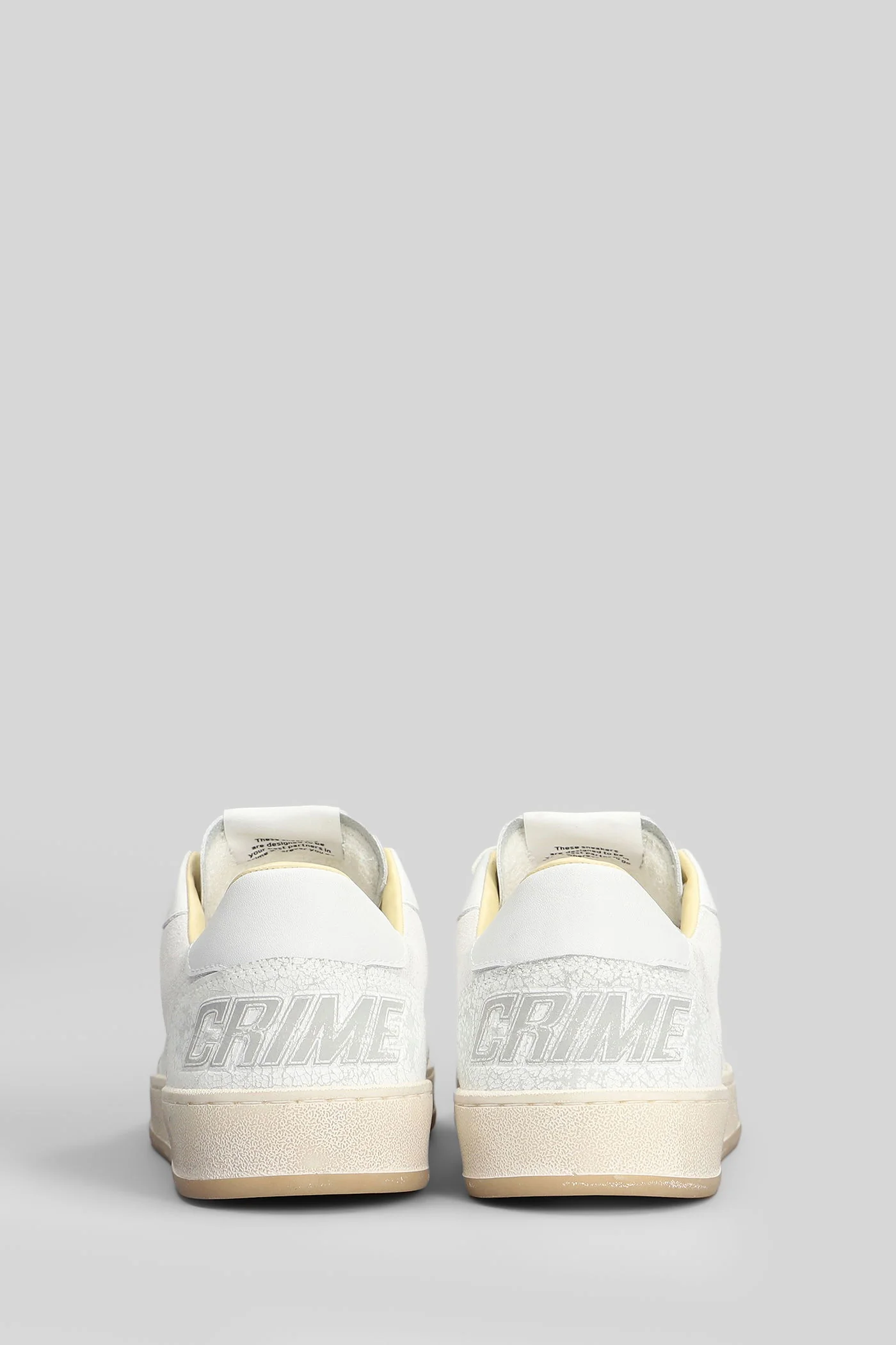 Chelsea Sneakers in white leather - Image 4
