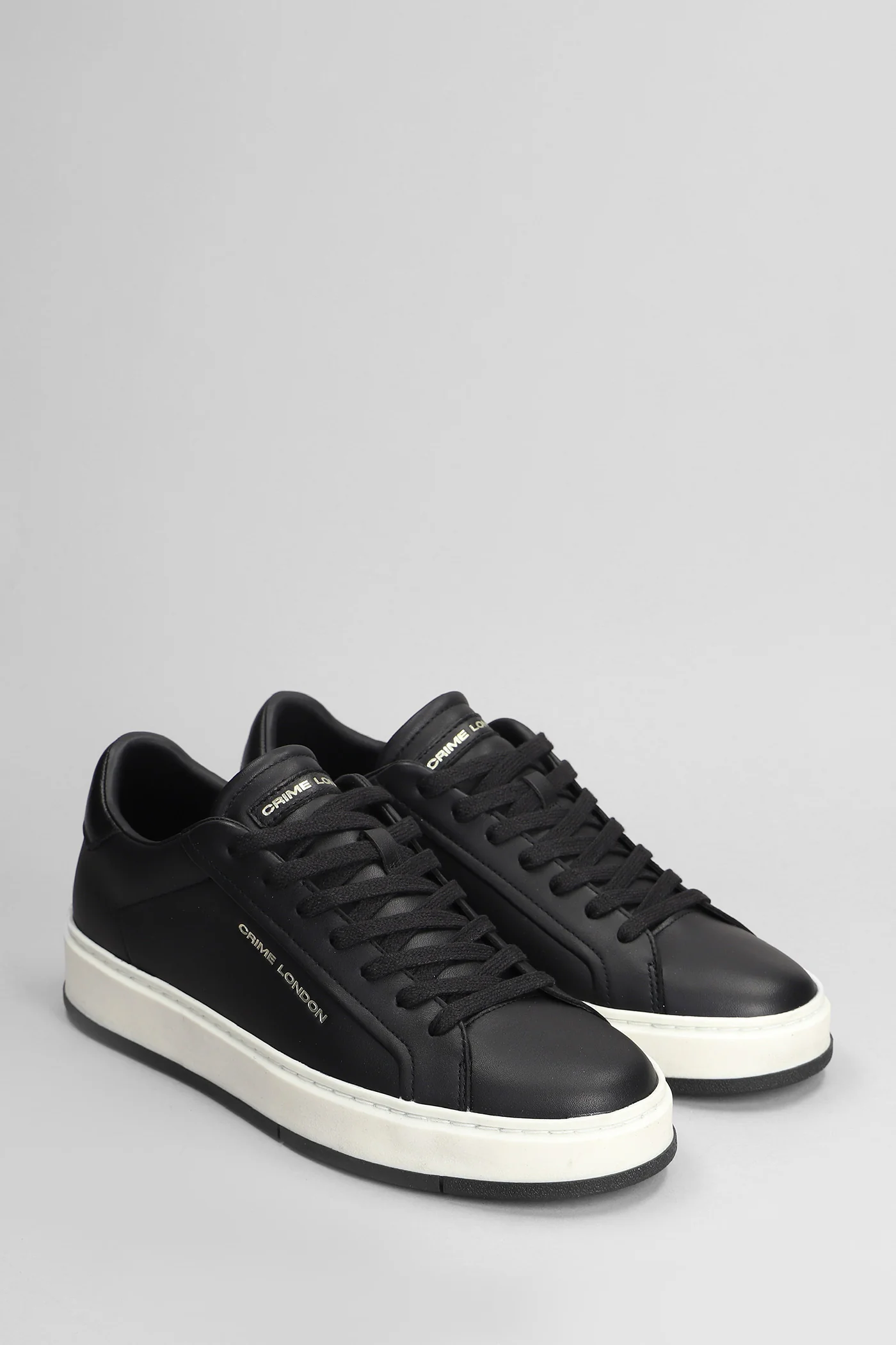 Destiny Sneakers in black leather - Image 2