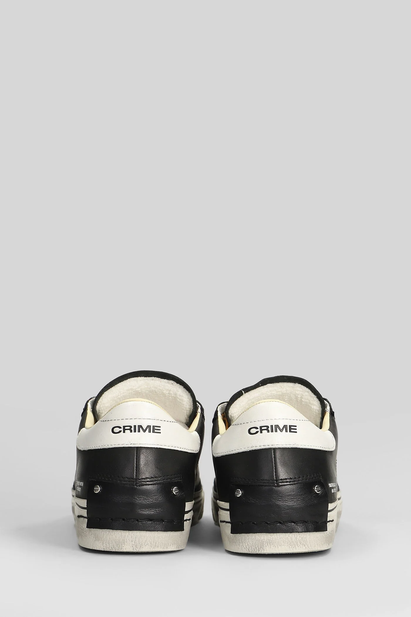 Distressed 2.0 Sneakers in black suede and leather - Image 4