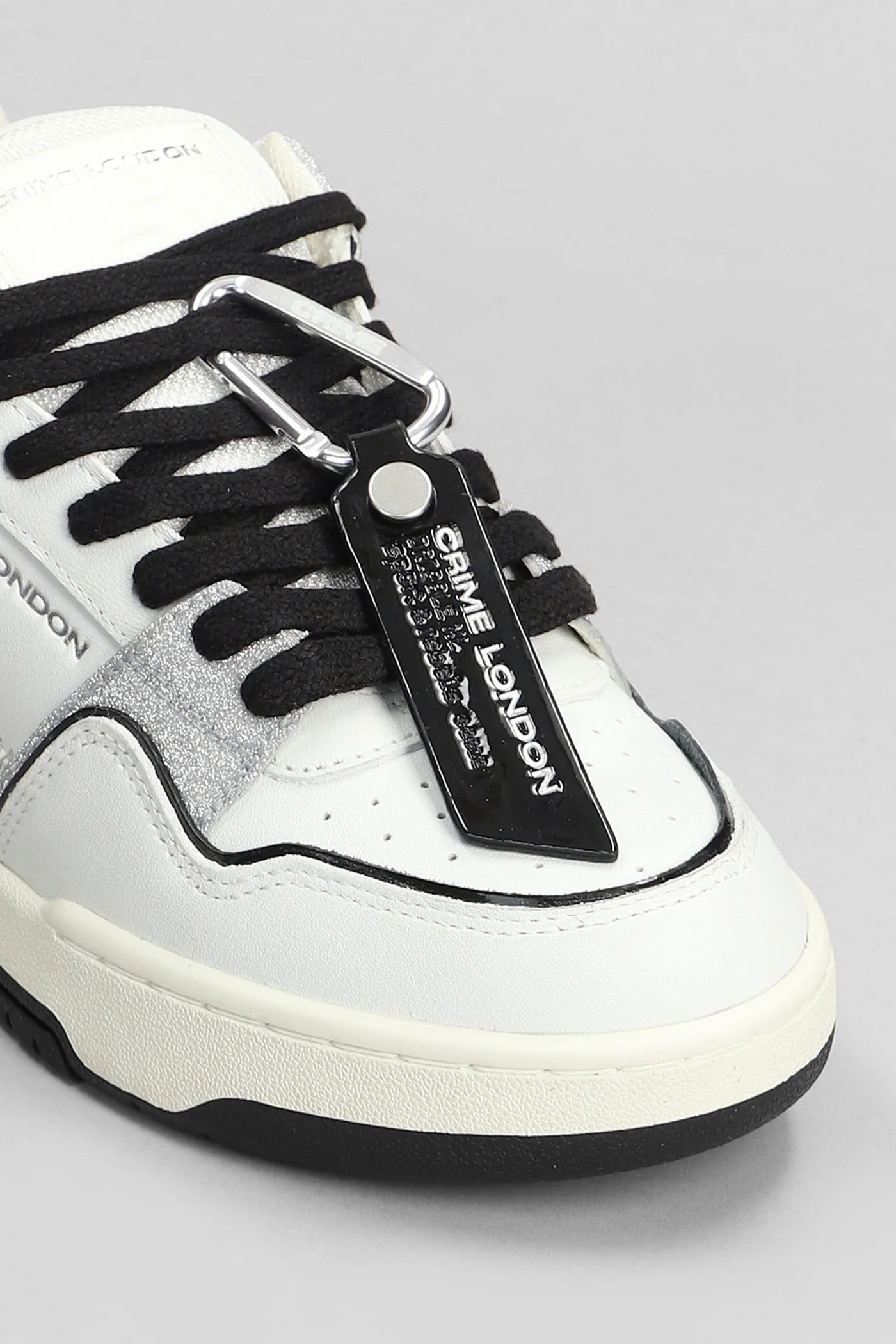 Dribble Sneakers in white leather - Image 5