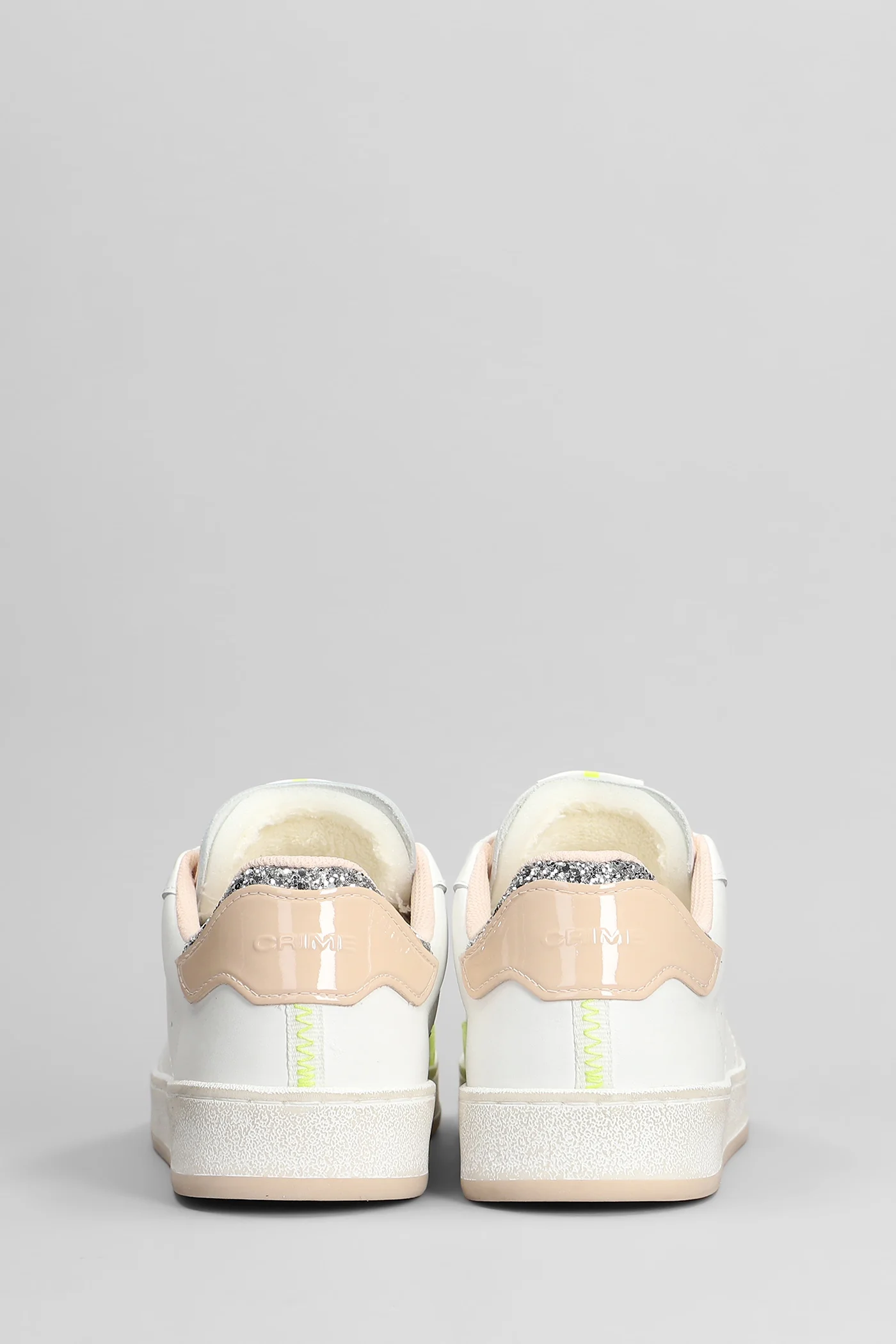 Fierce Sneakers in white leather - Image 24