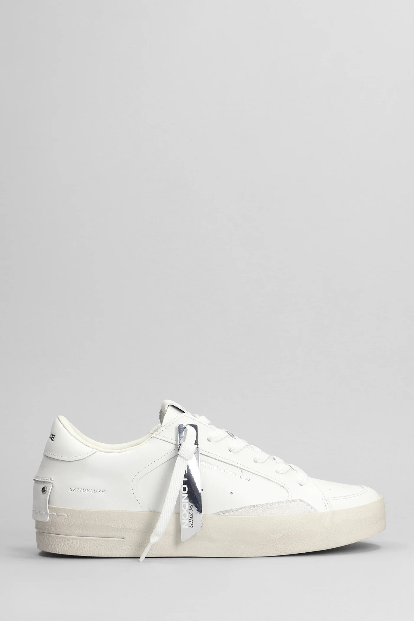 Skate Deluxe Sneakers in white leather