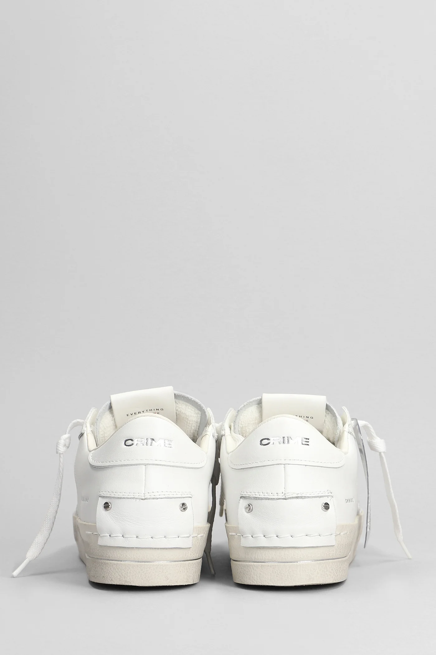 Skate Deluxe Sneakers in white leather - Image 4