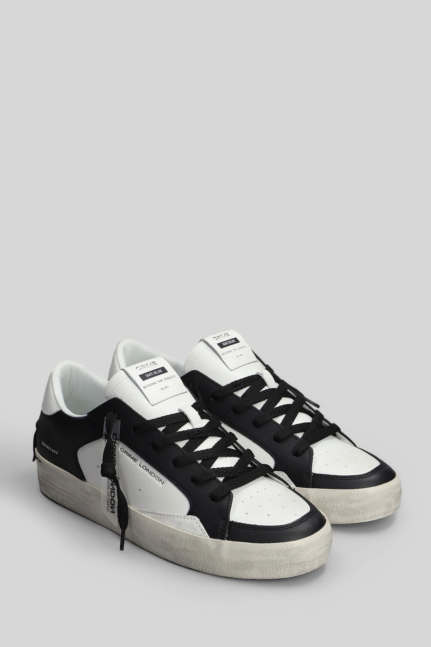 Skate Deluxe Sneakers in white leather - Image 2