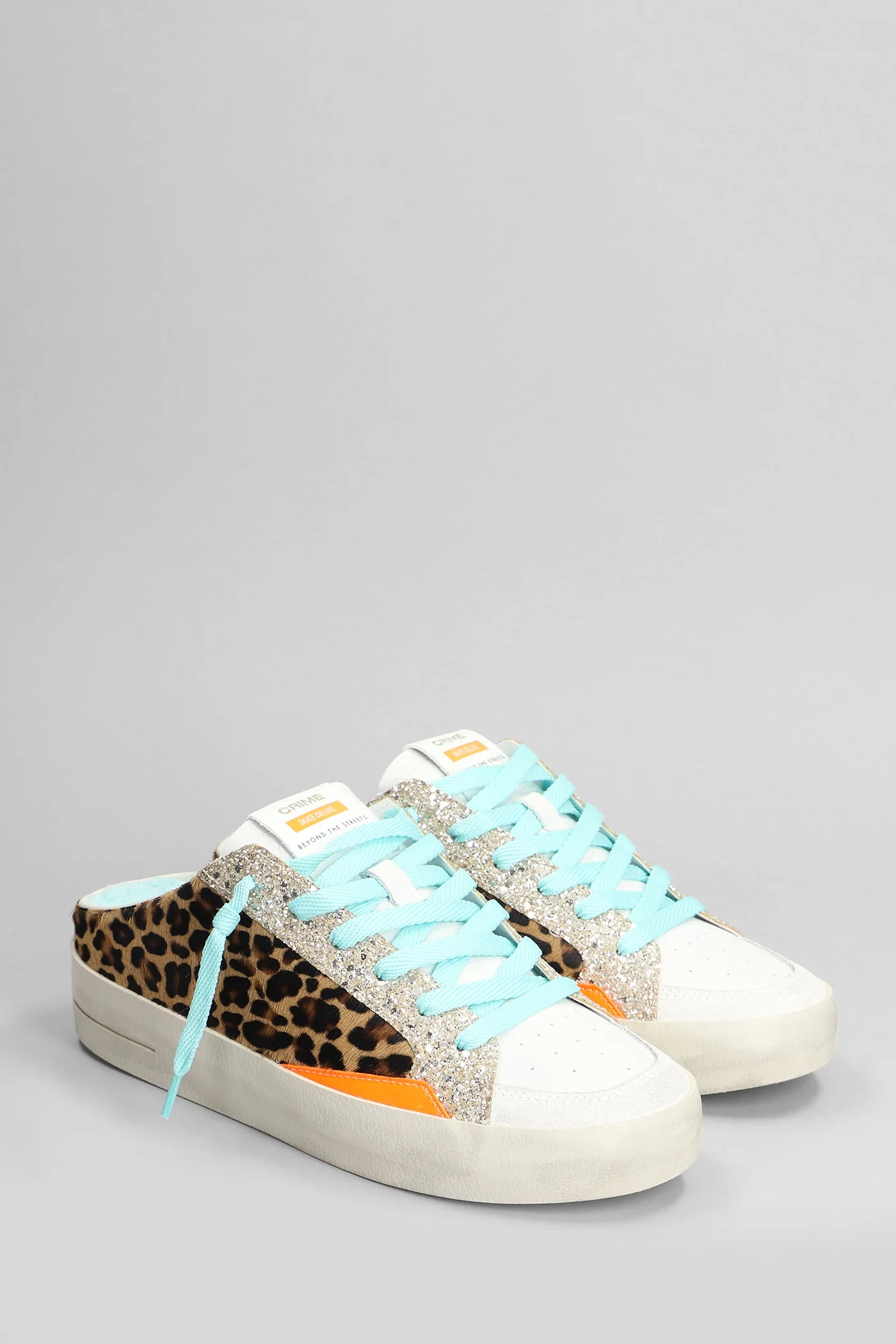 Sneakers in white leather - Image 2