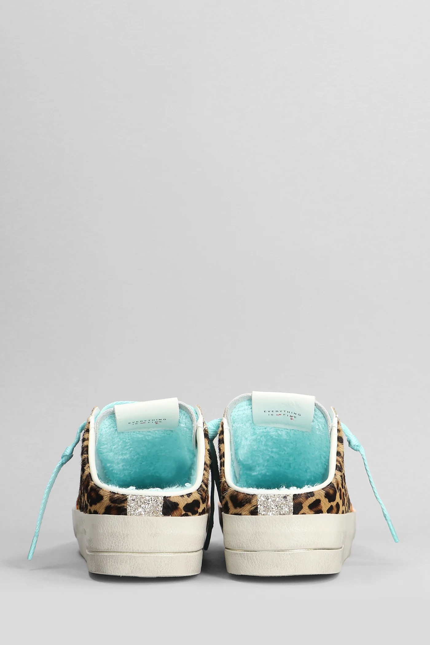 Sneakers in white leather - Image 4