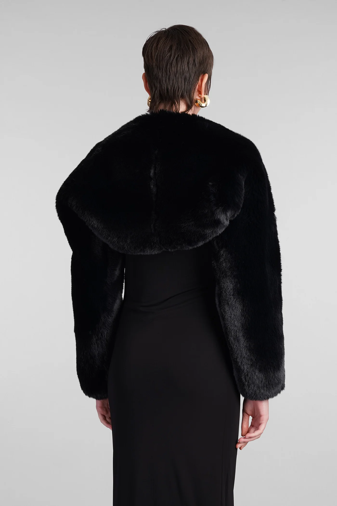 Bentley Shrug in black polyester - Image 3