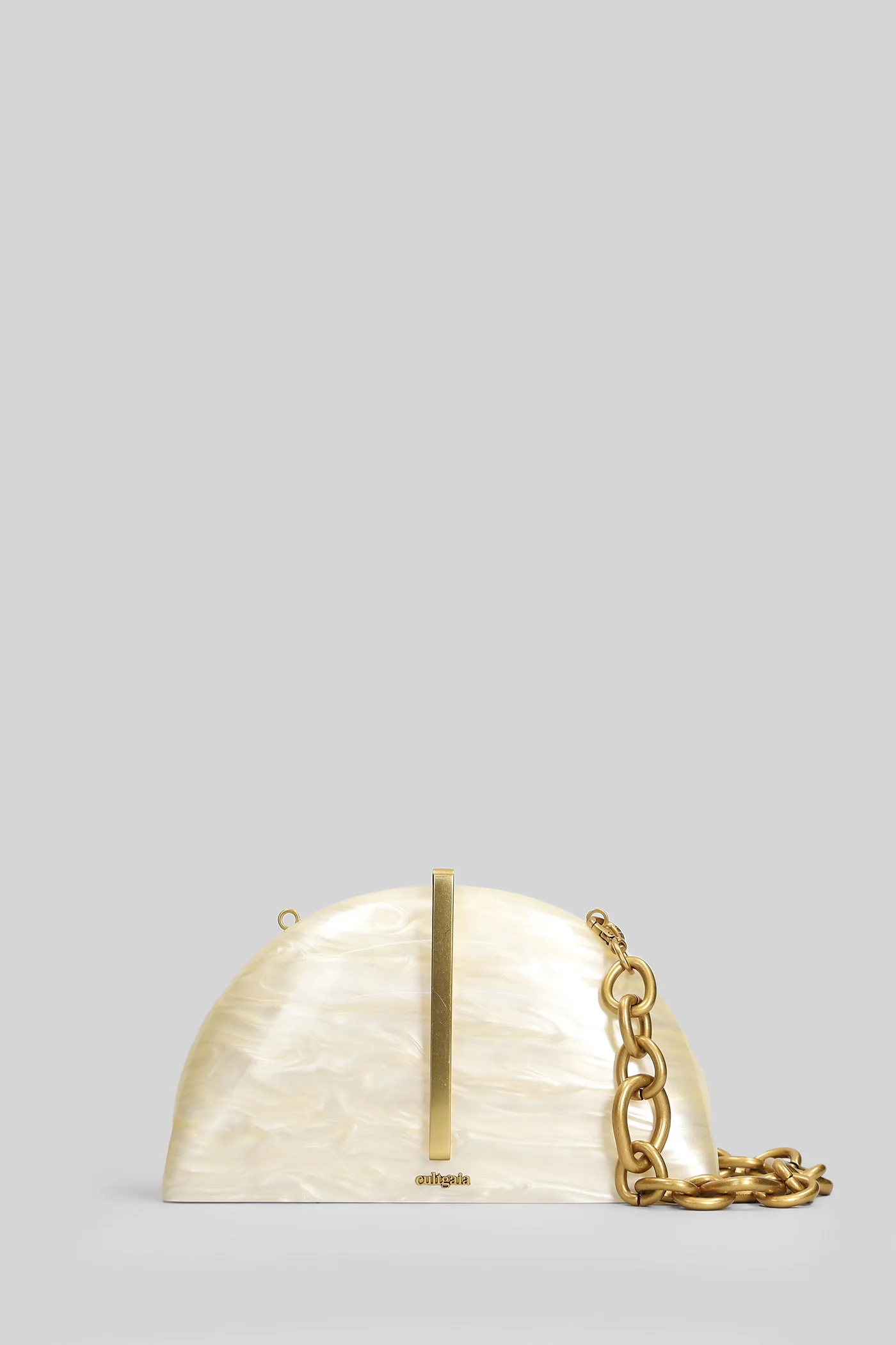Laguna clutch Clutch in beige acrylic