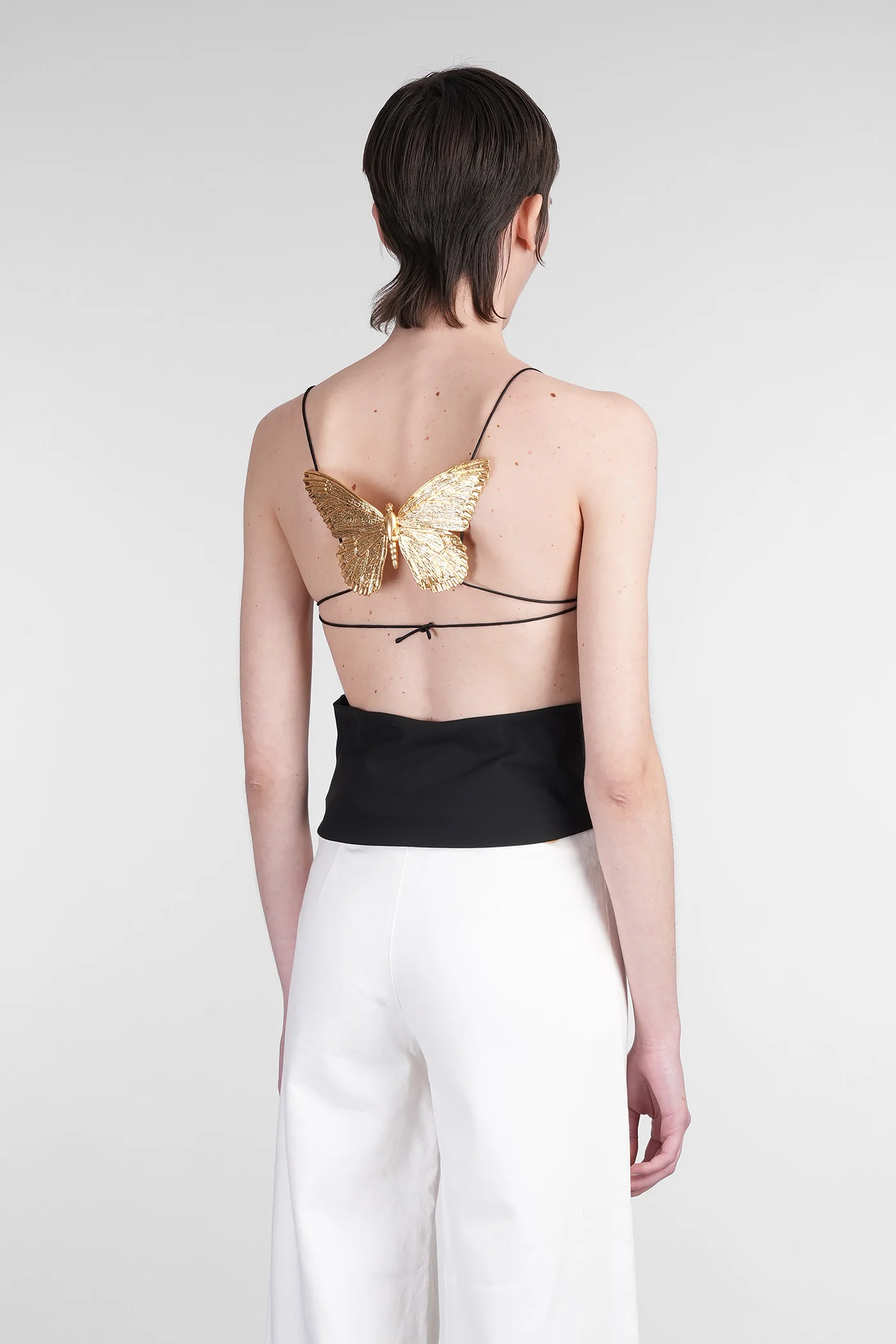 Lexa Topwear in black polyester - Image 3