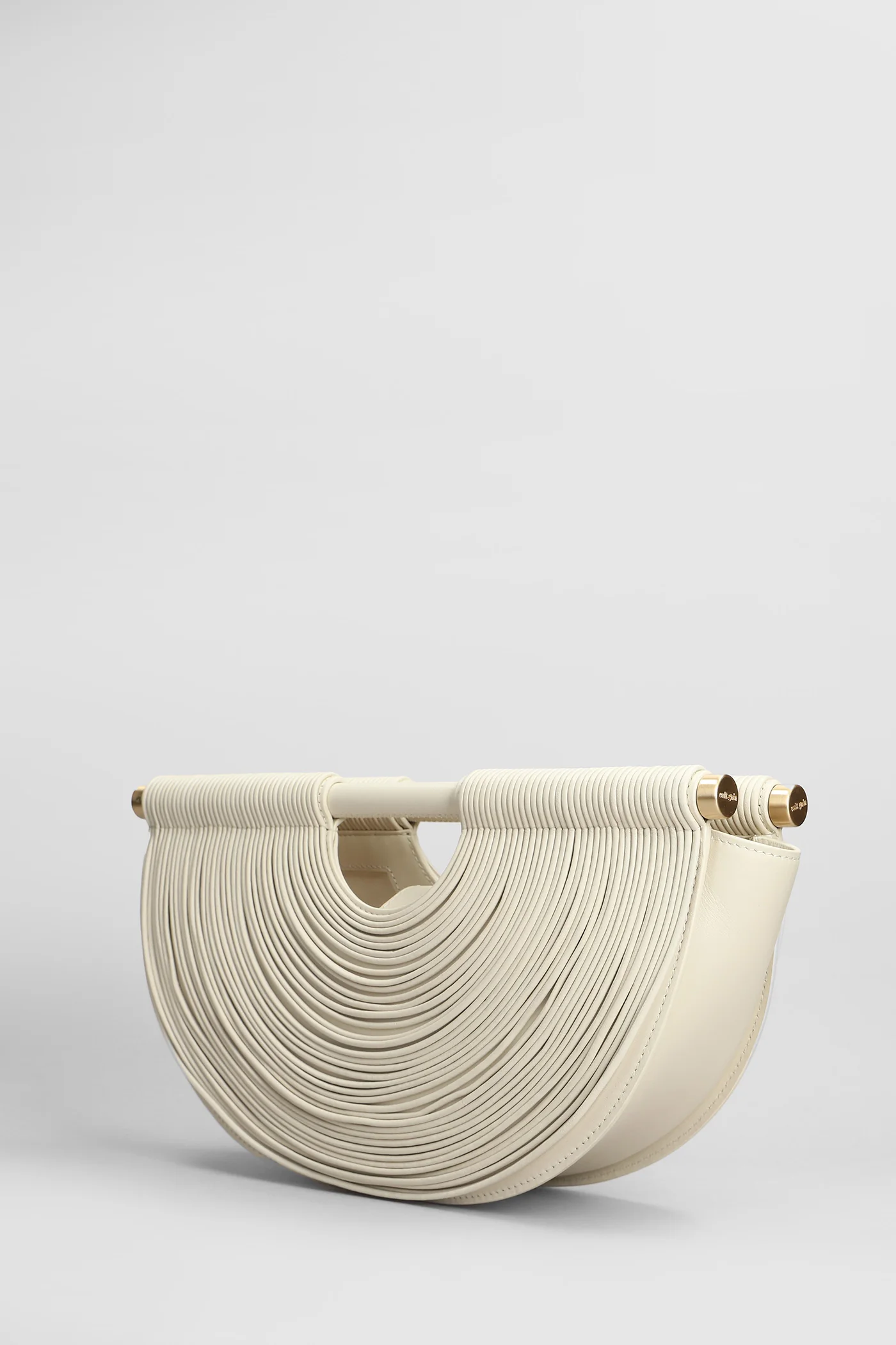 Lou Hand bag in beige leather - Image 2