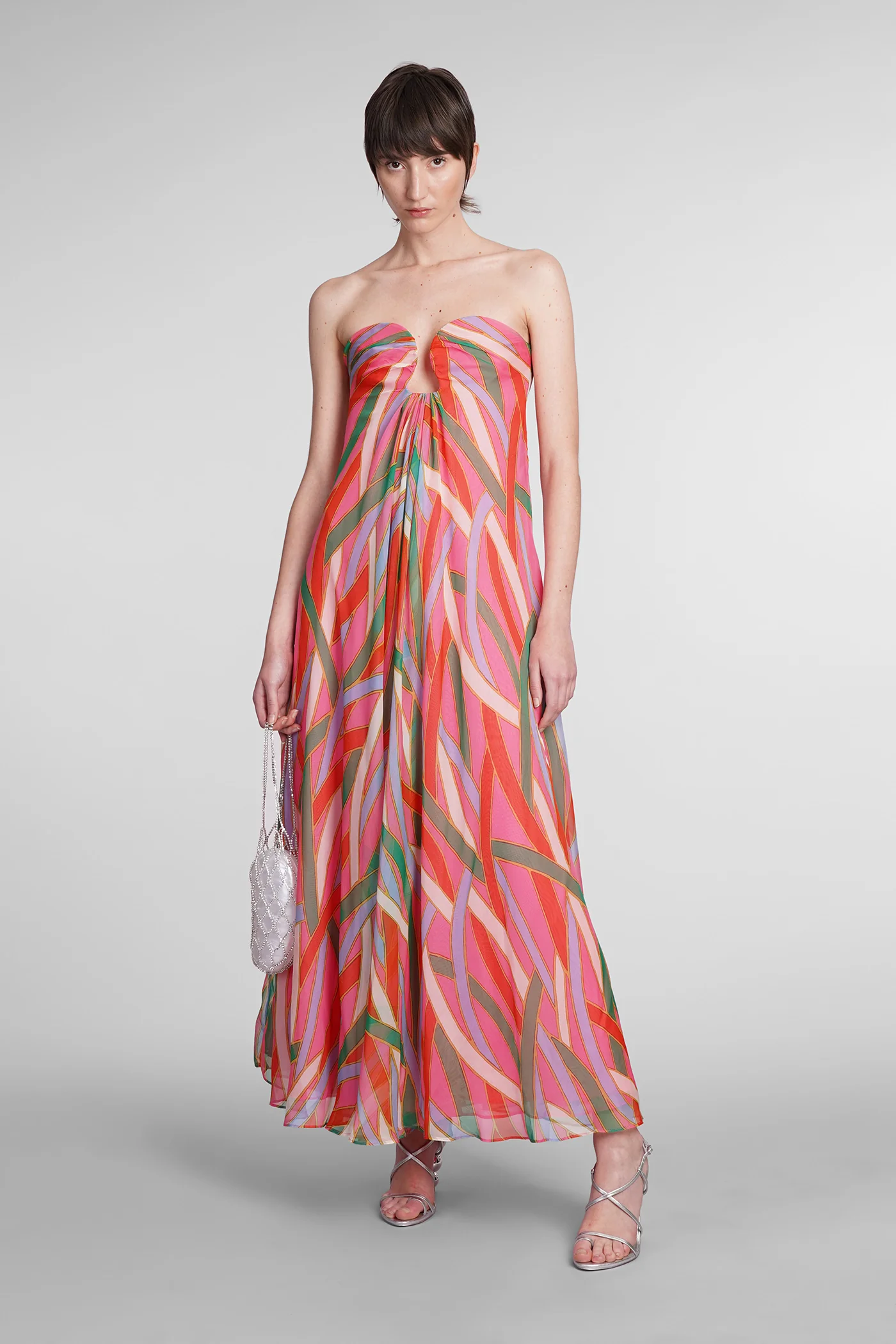 Misa Dress woman in multicolor polyester - Image 2