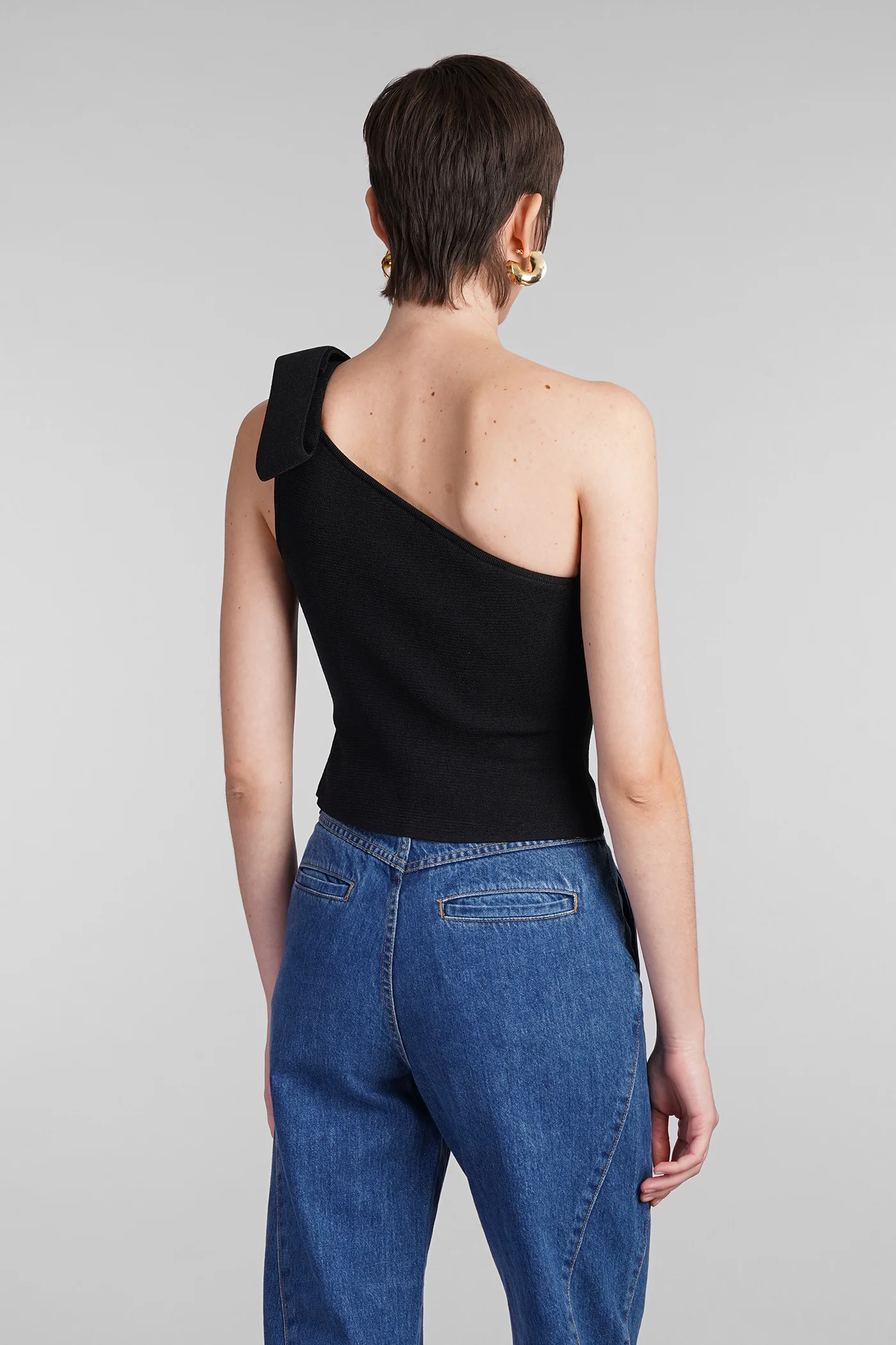 Nomi Topwear in black polyester - Image 3