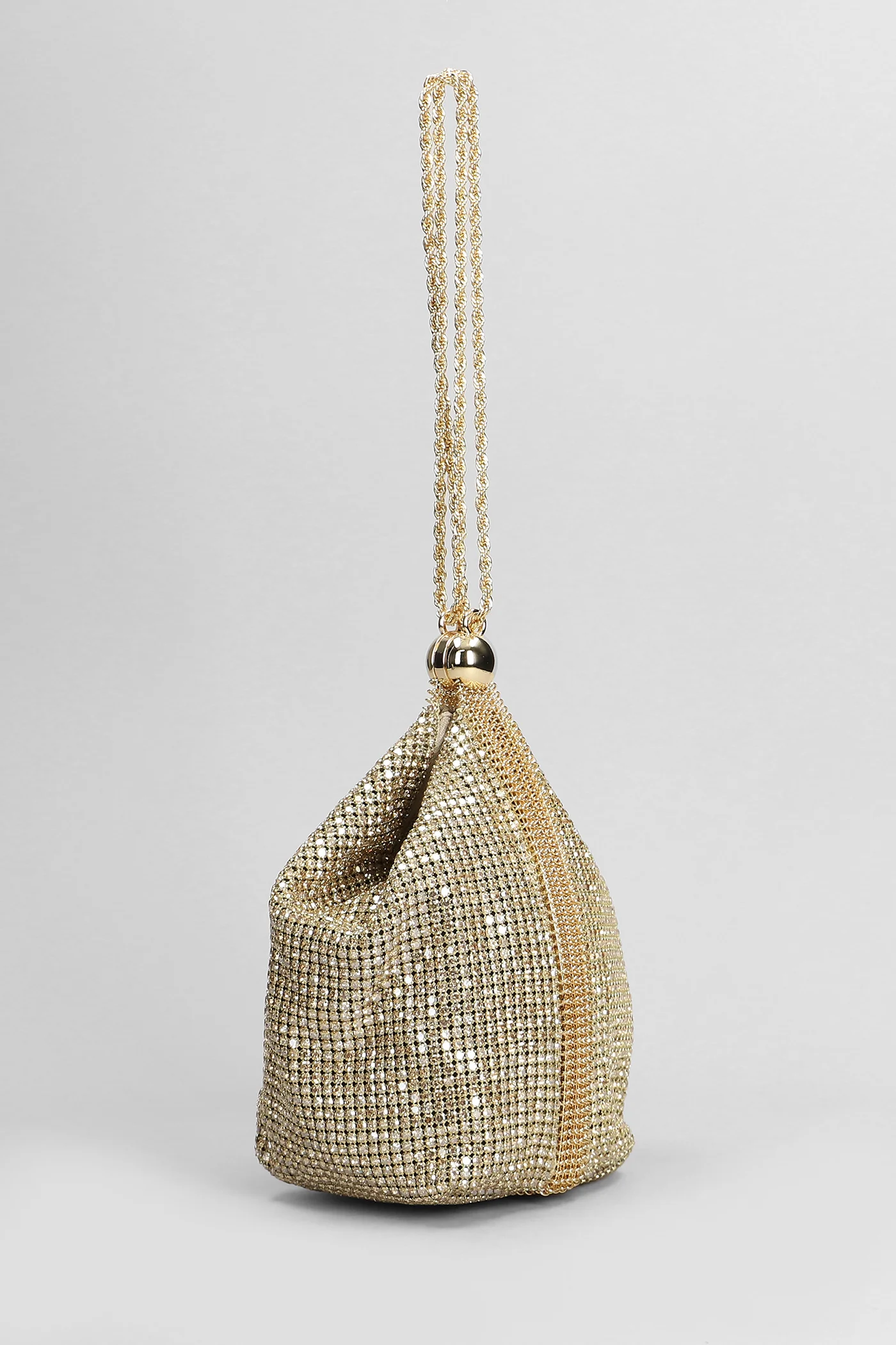 Rue Hand bag in gold metal alloy - Image 2