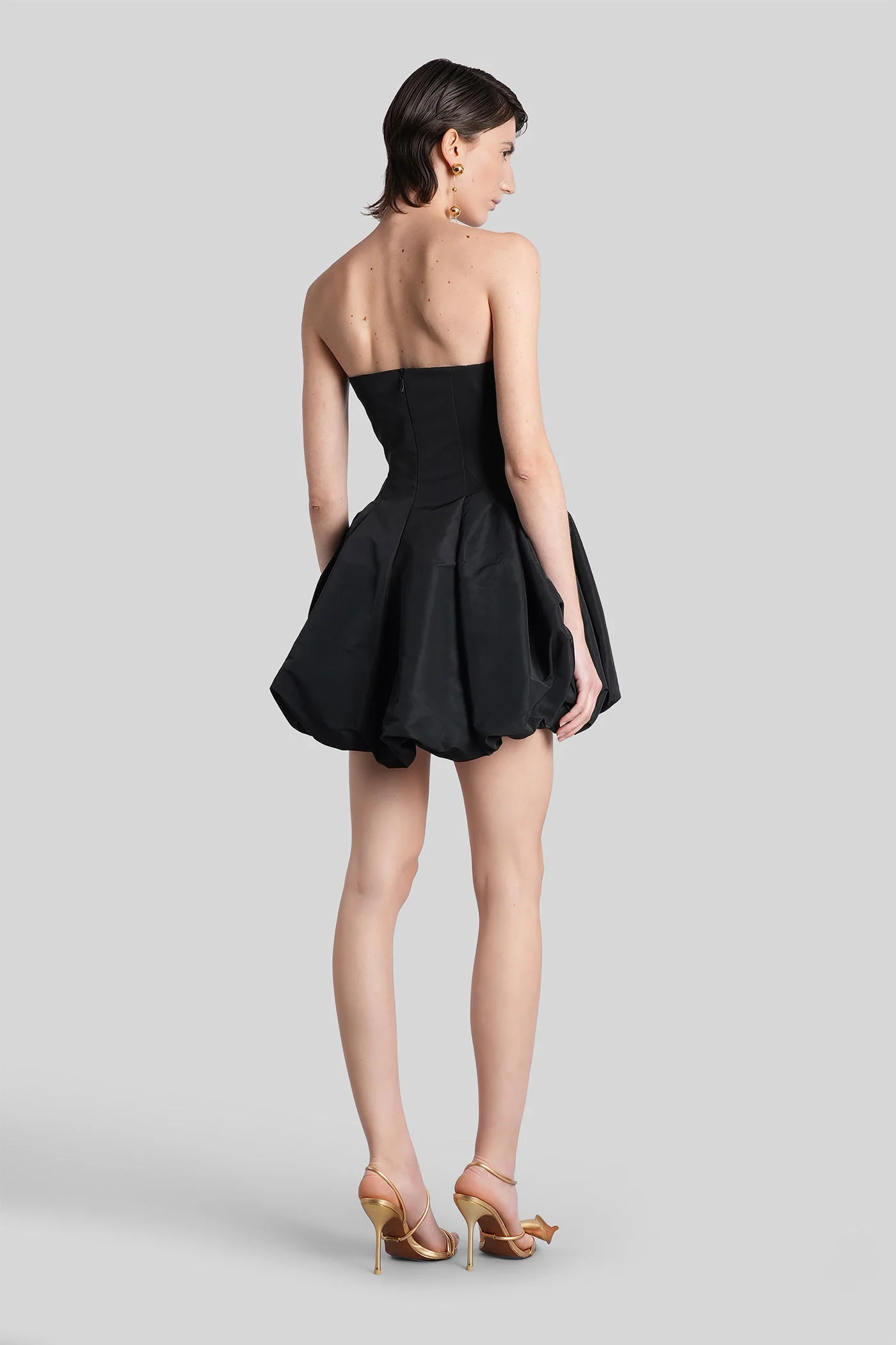 Tammy Mini dress in black polyester - Image 3