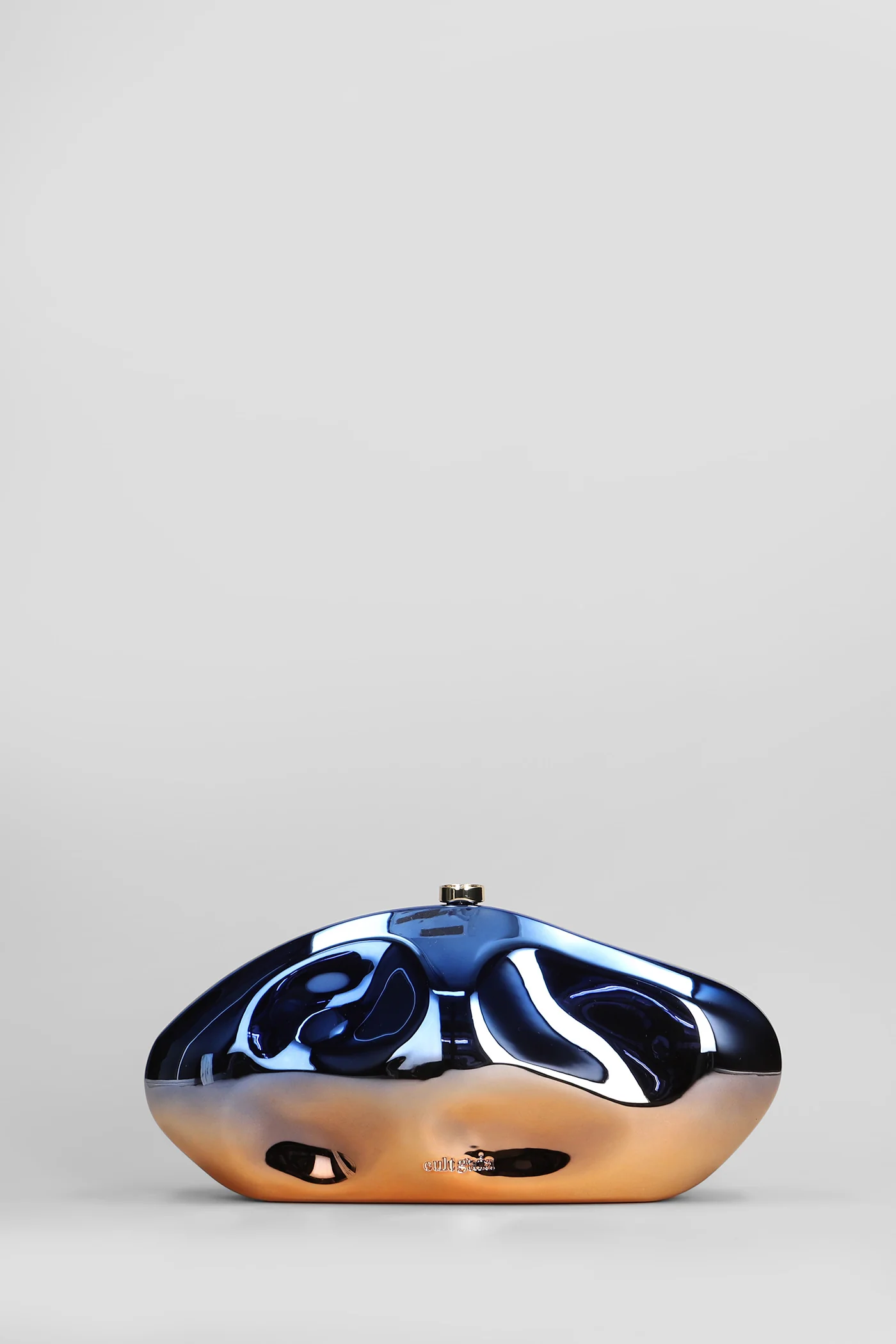 The calendra Clutch in blue ABS