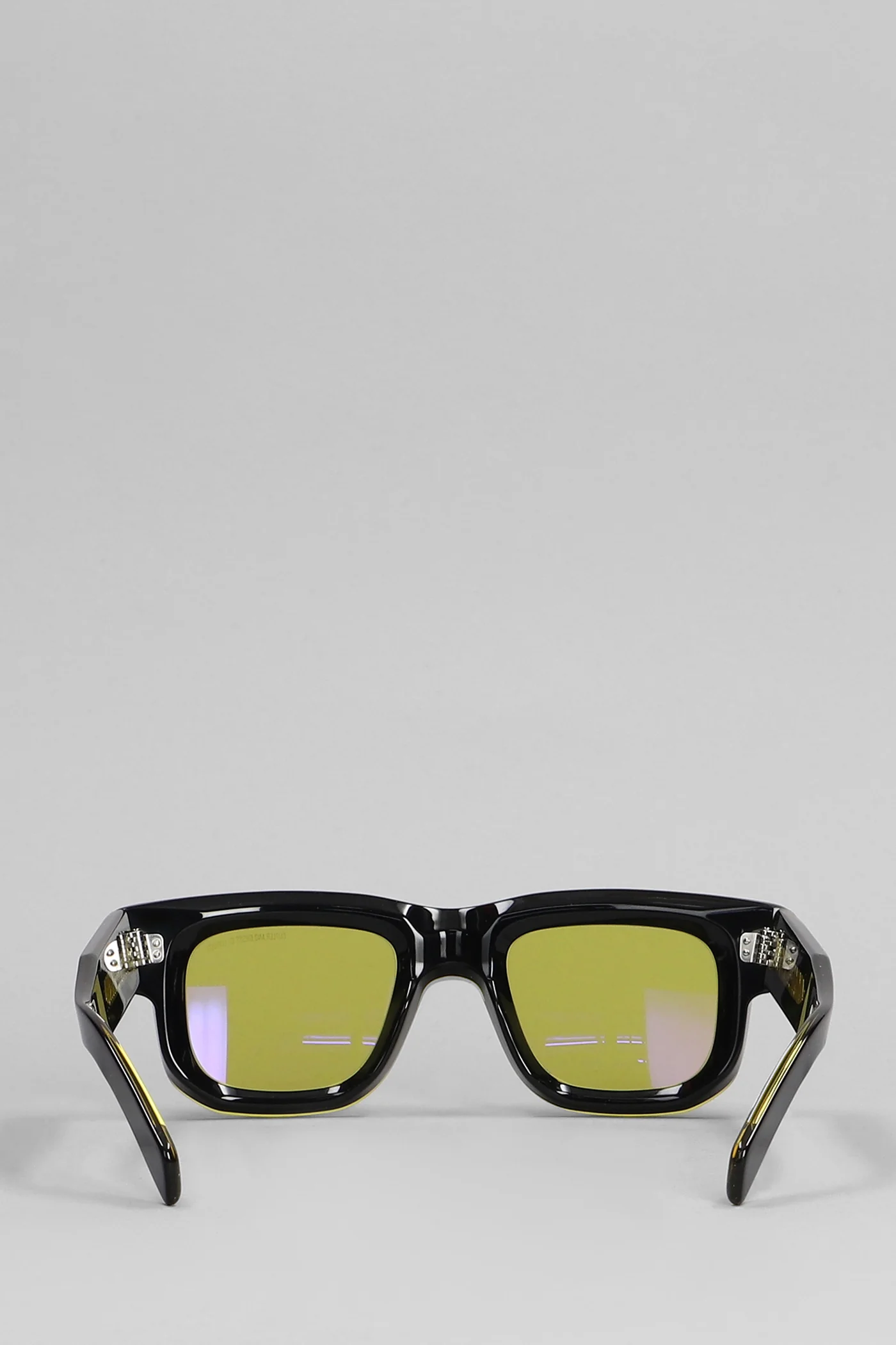 1402 Sunglasses in black acetate - Image 3