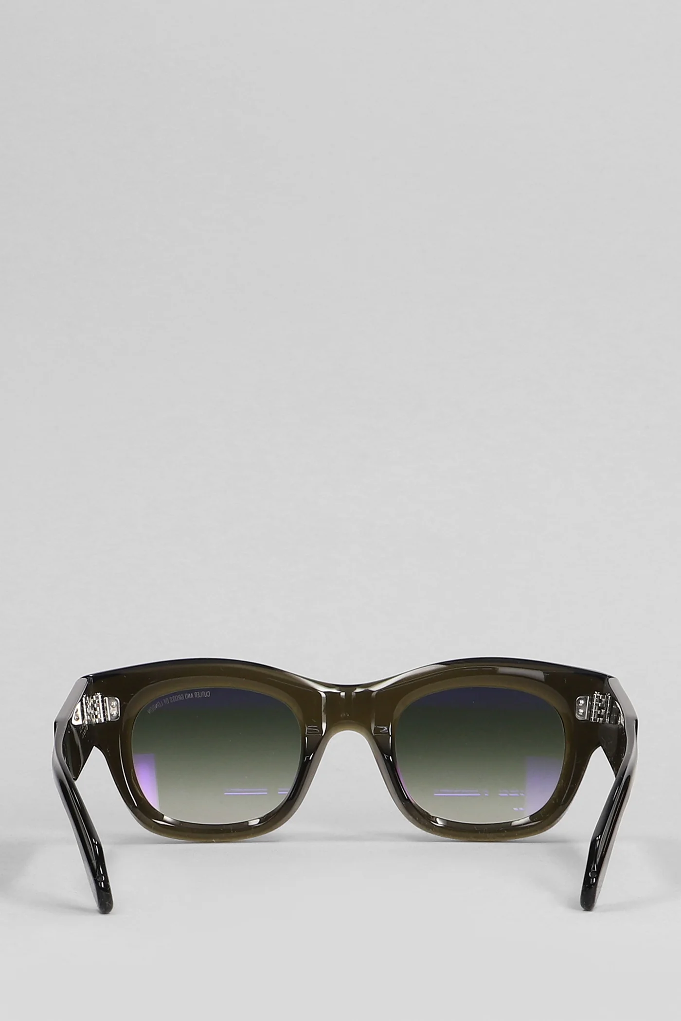 9261 Sunglasses in green acetate - Image 3