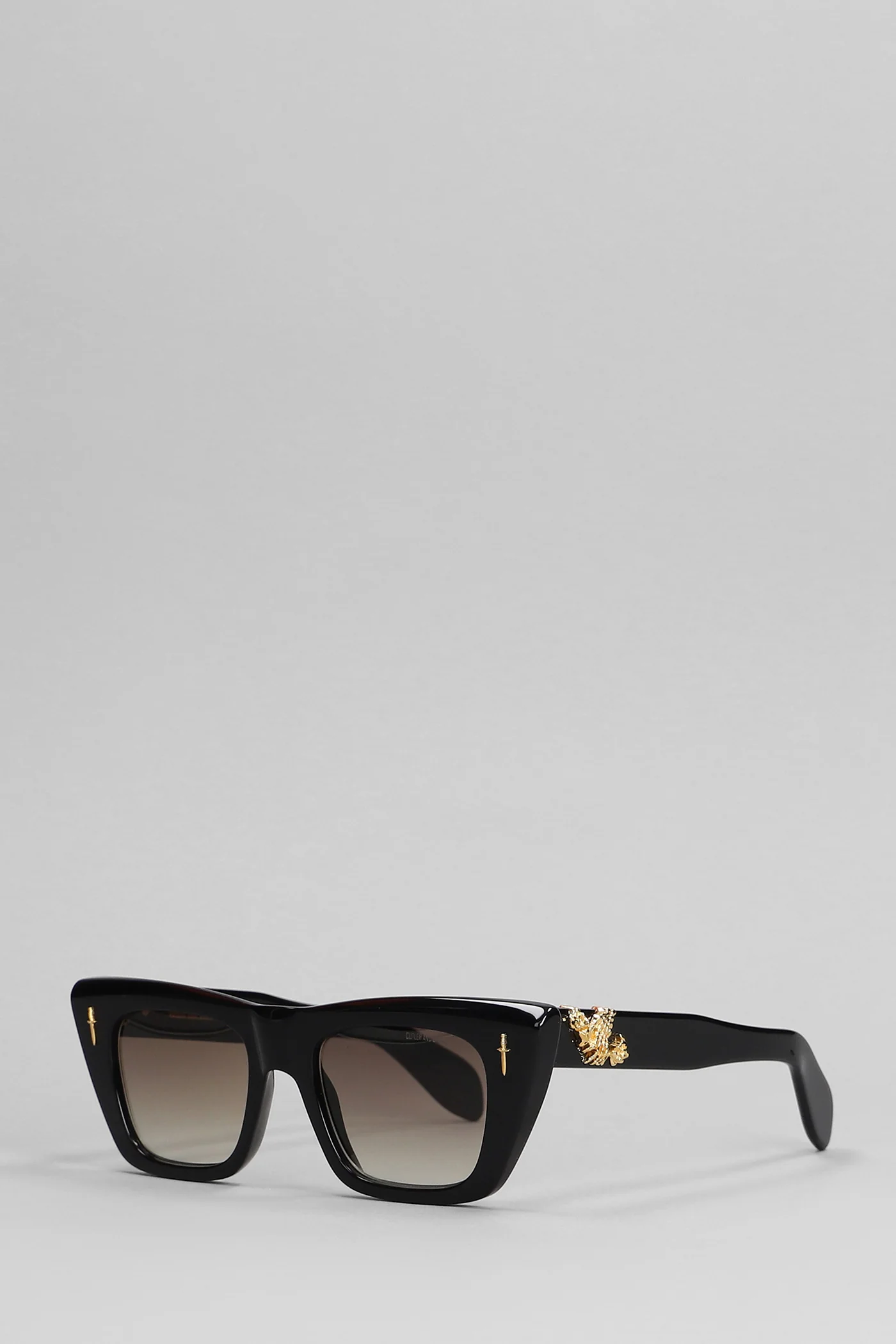 The great frog Sunglasses in black acetate - Image 2
