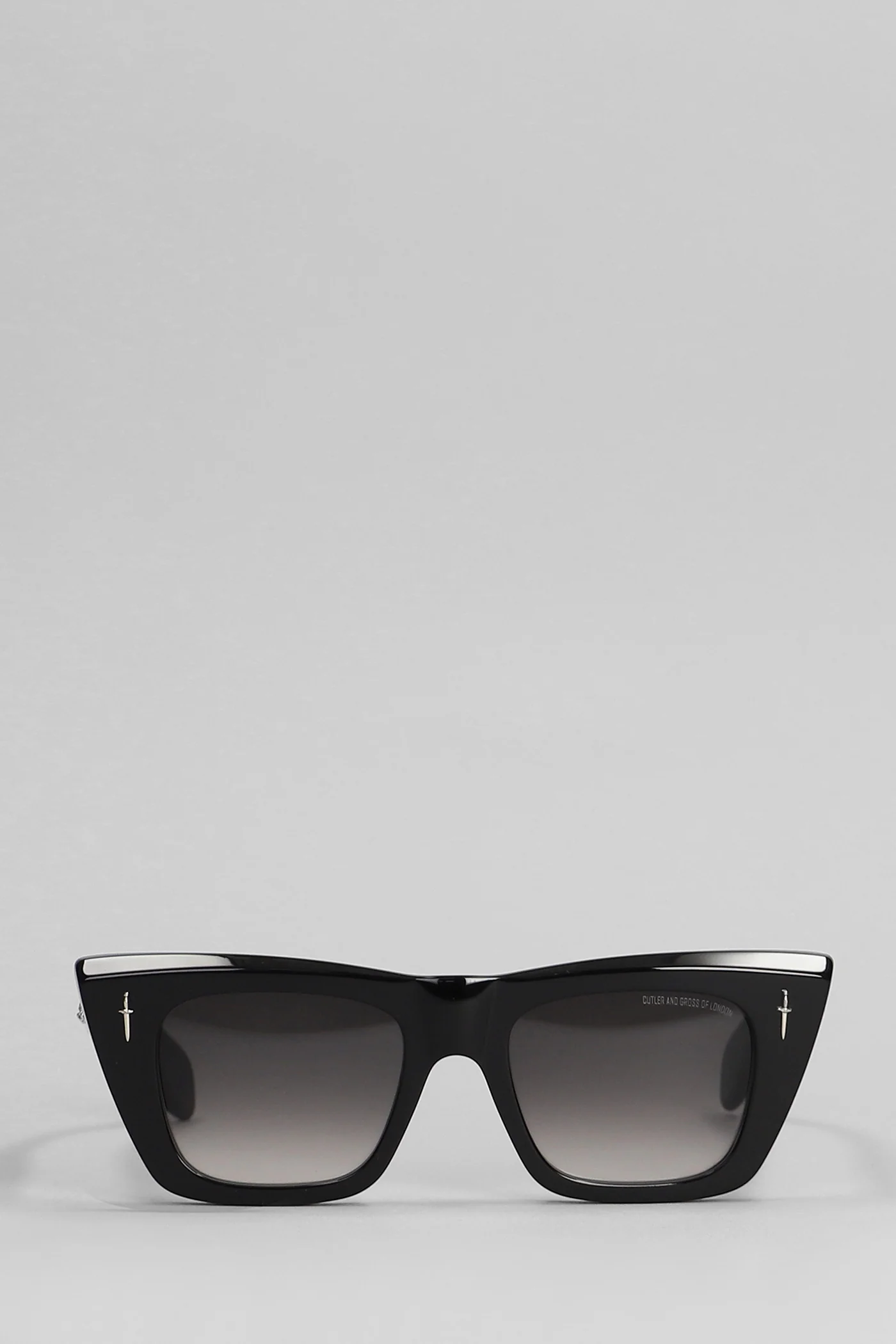 The great frog Sunglasses in black acetate