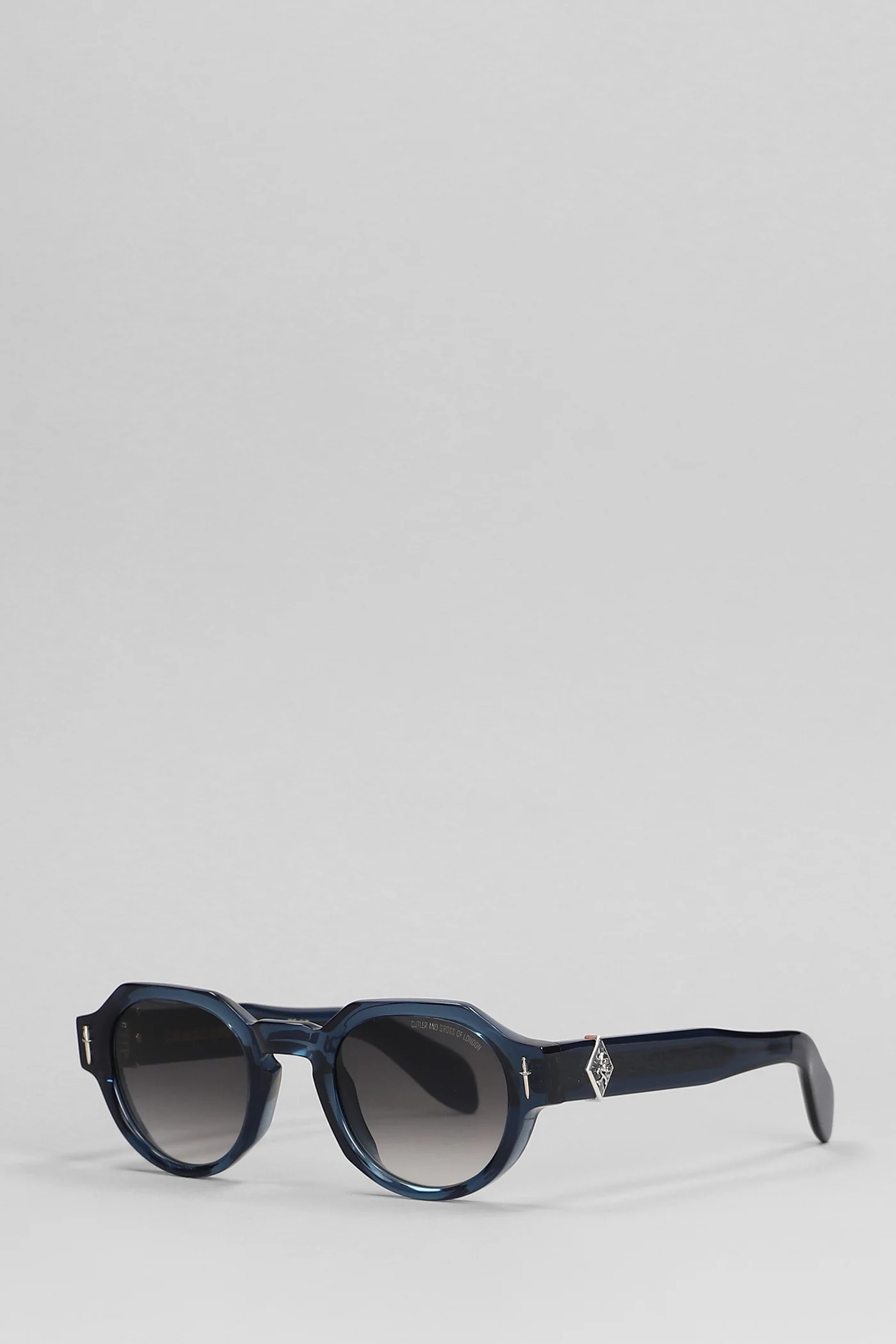The great frog Sunglasses in blue acetate - Image 2