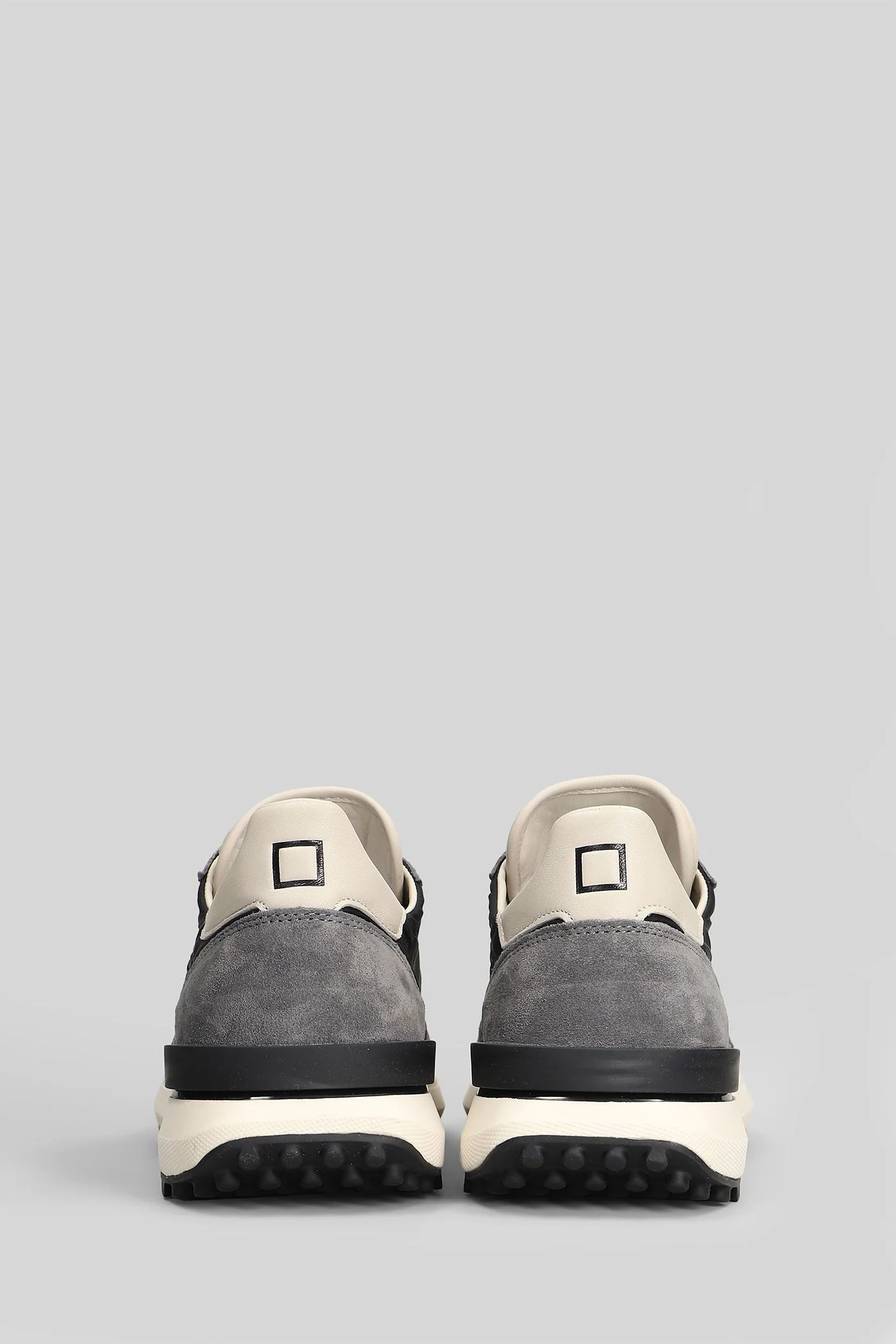 Athleta Sneakers in black Suede and fabric - Image 4
