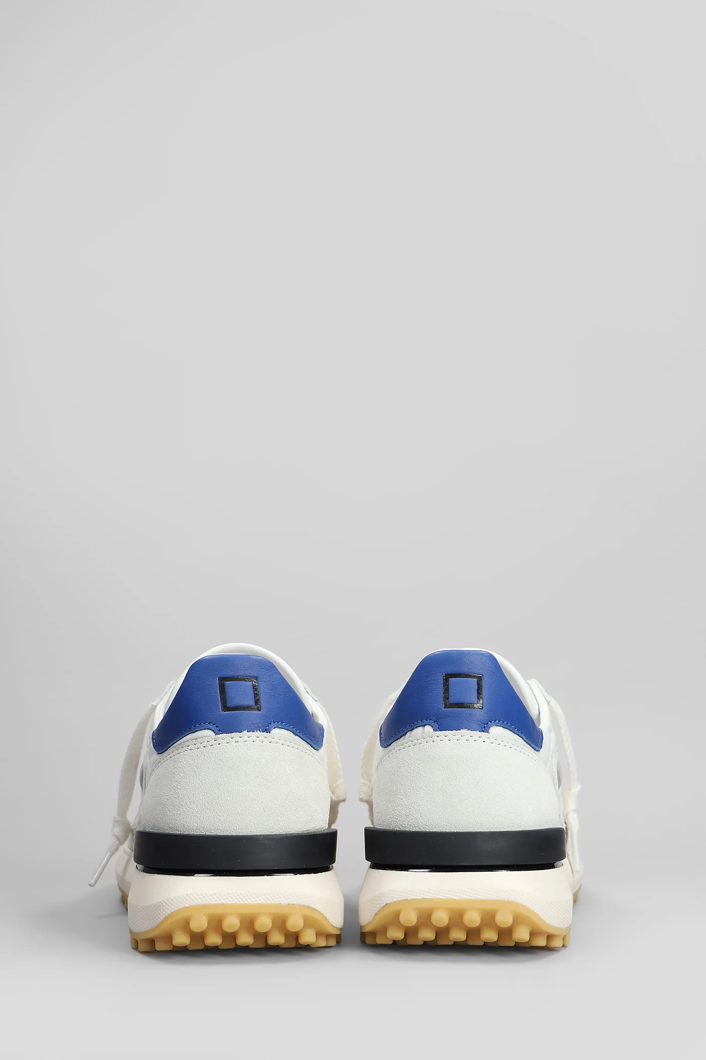 Athleta Sneakers in white Suede and fabric - Image 4