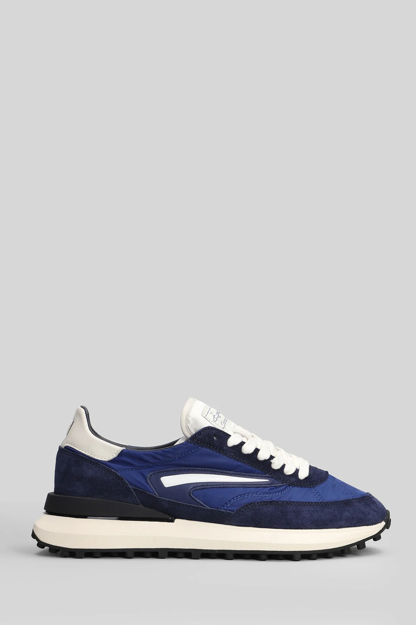Athletica Nylon Sneakers in blue Suede and fabric