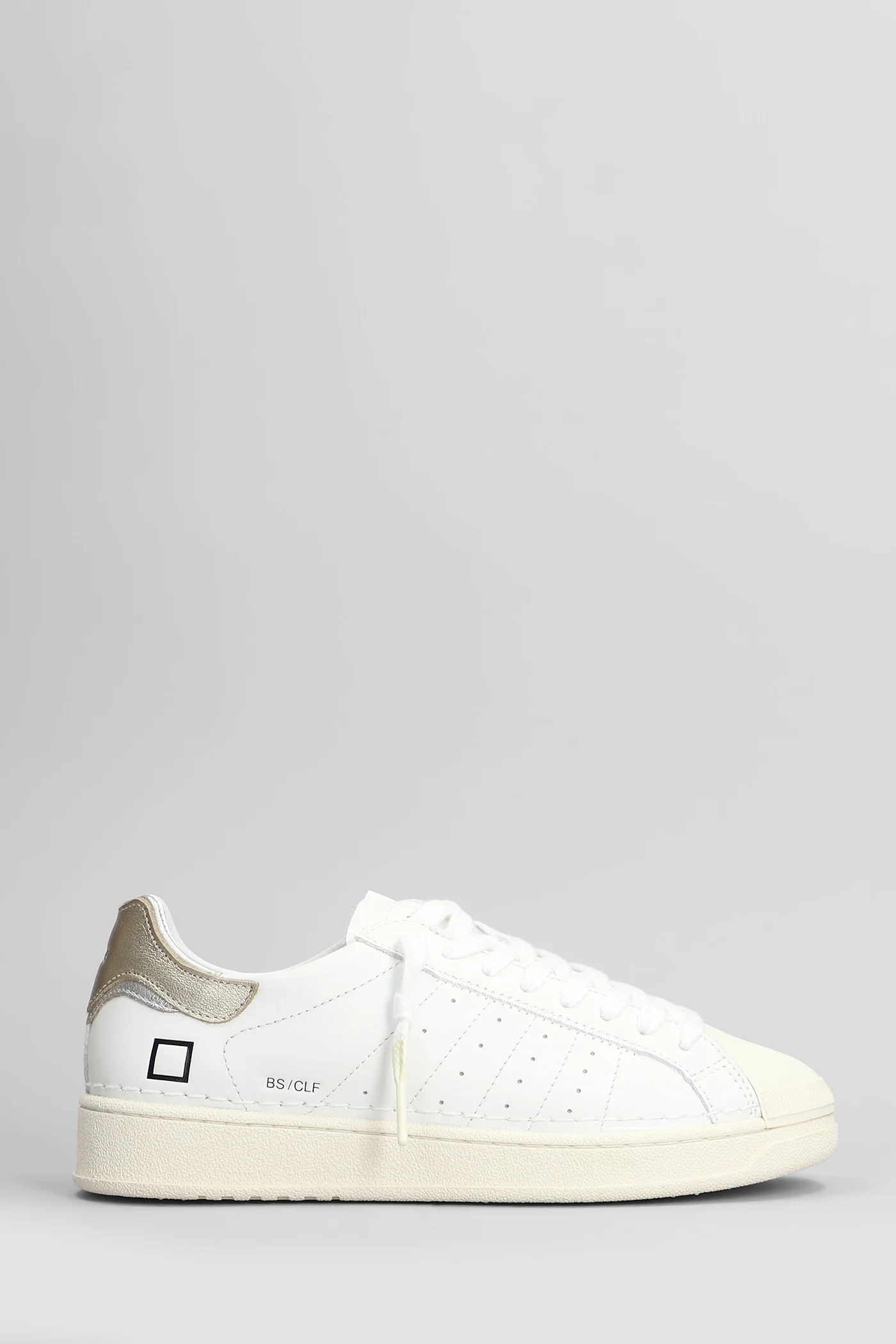 Base Sneakers in white leather
