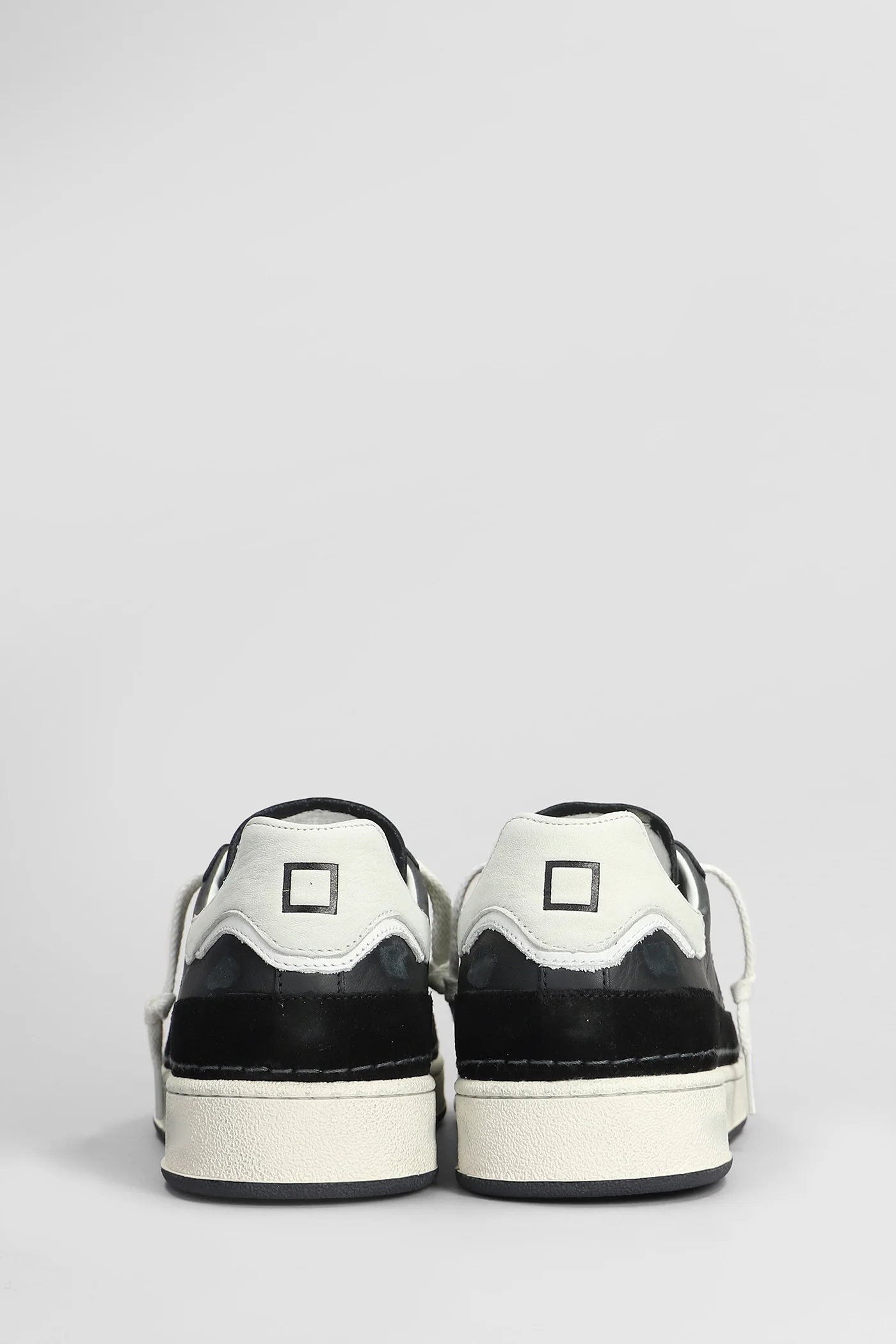 Base Used Sneakers in blue leather - Image 4