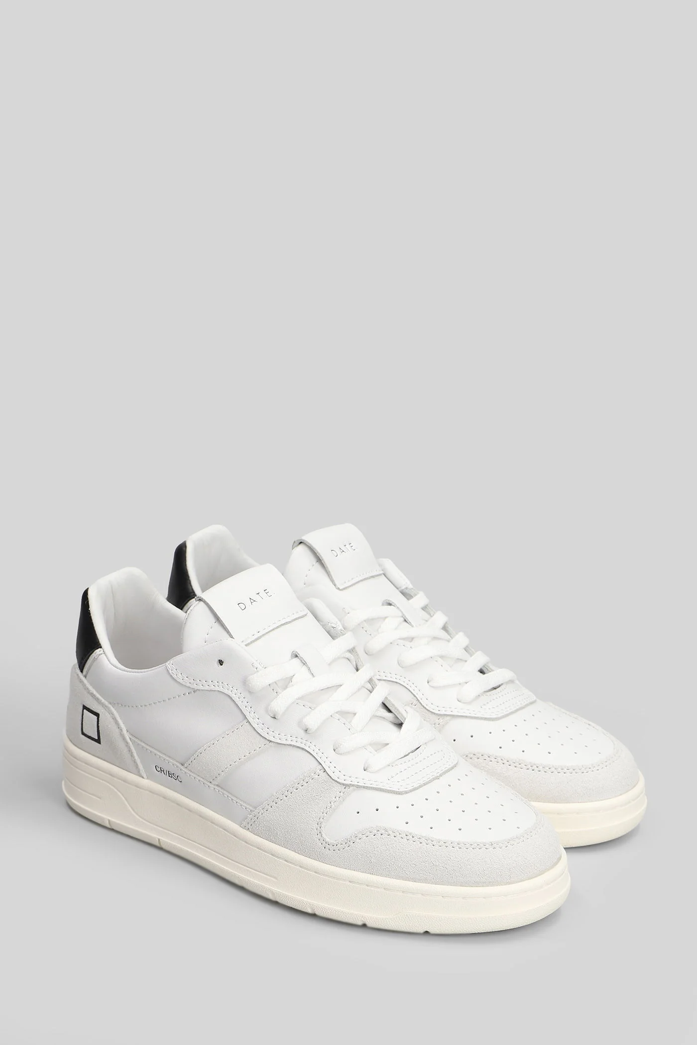 Court 2.0 Basic Sneakers in white suede and leather - Image 2