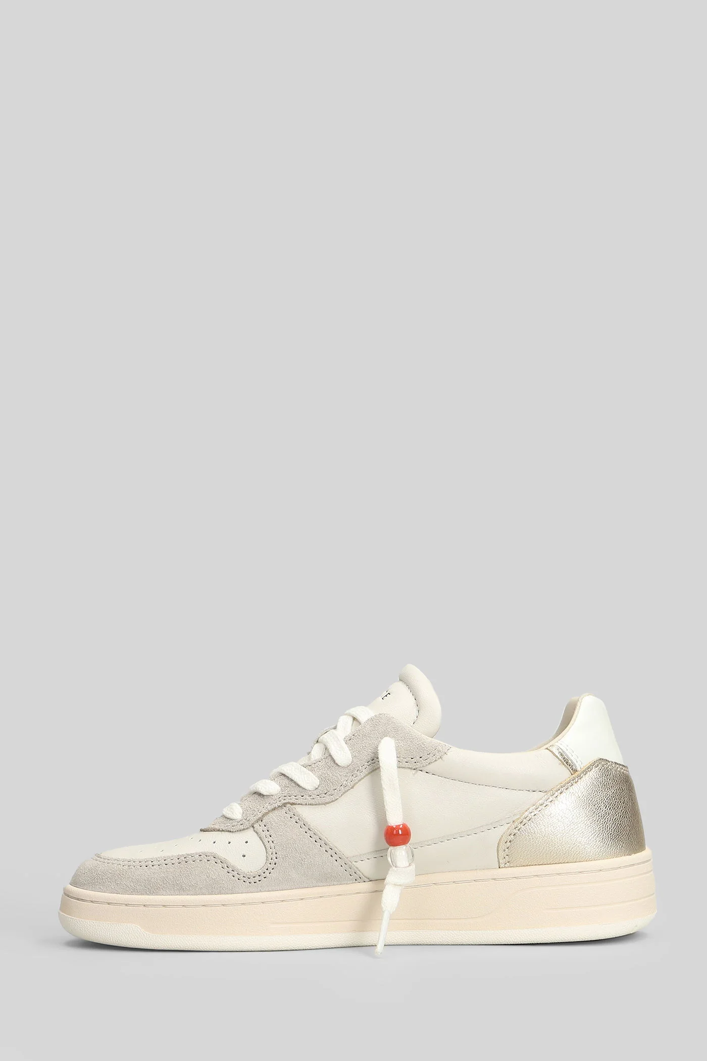 Court 2.0 Vintage Sneakers in beige suede and leather - Image 3
