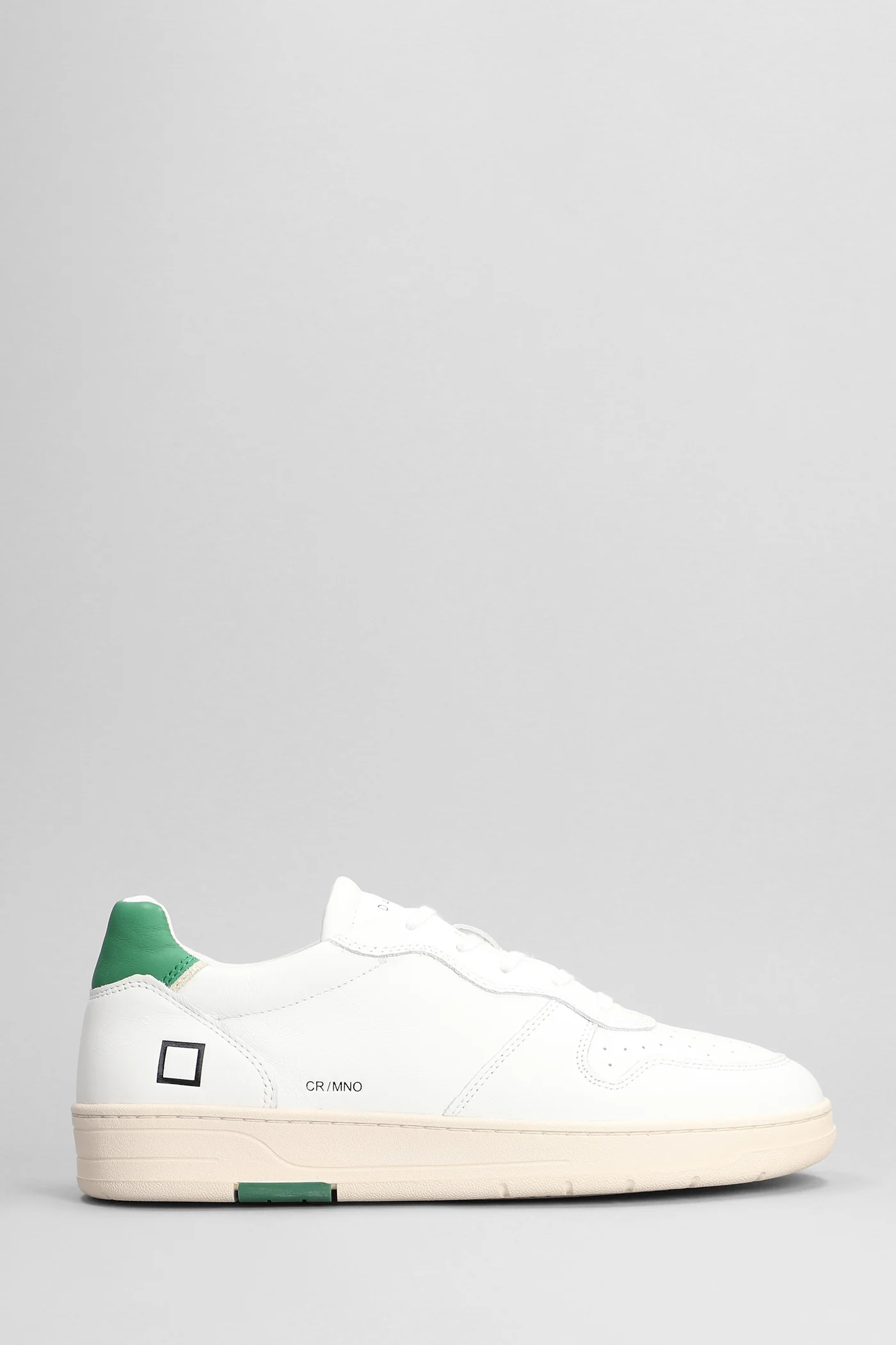 Court Mono Sneakers in white leather